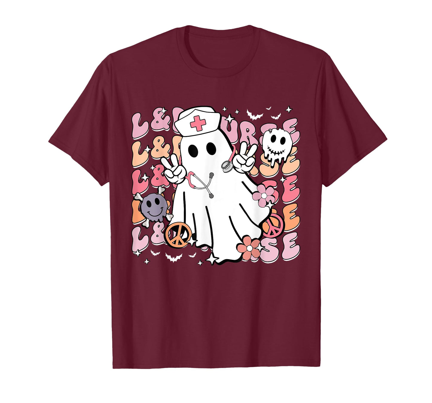 Groovy Labor & Delivery Funny Halloween Costume L&D Nurse T-Shirt