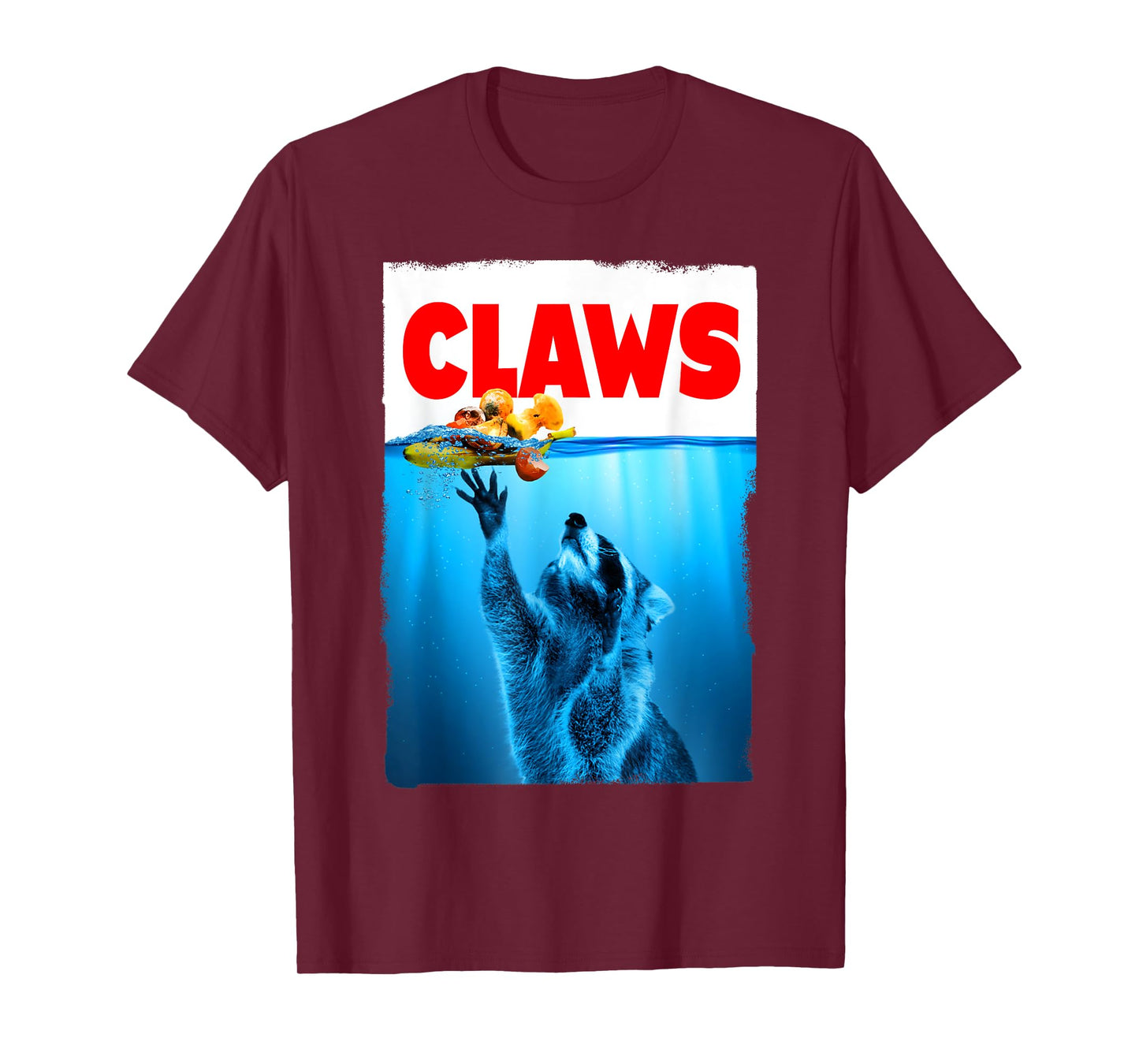 Paws Claws Raccoon Trash Panda Parody T-Shirt