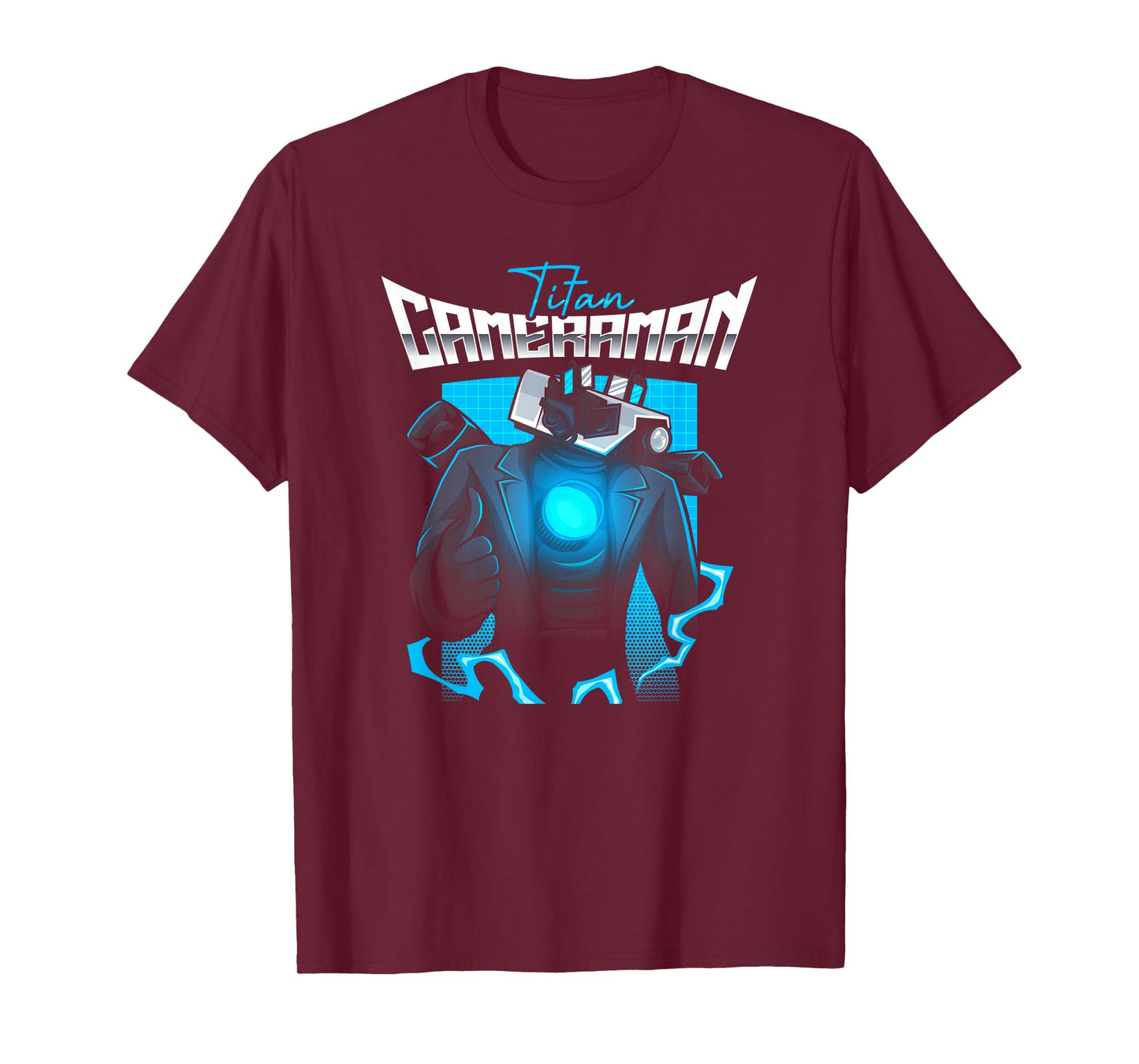 Skibidi Toilet – Titan Cameraman Thumbs Up T-Shirt