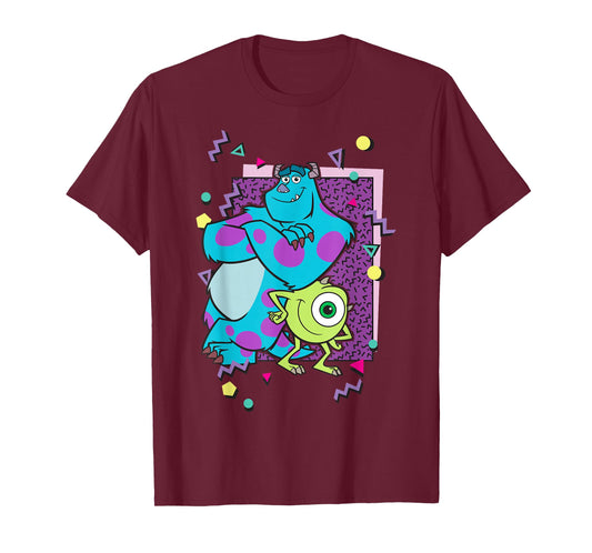 Disney Pixar Monsters Inc. Mike And Sully 90's Style T-Shirt