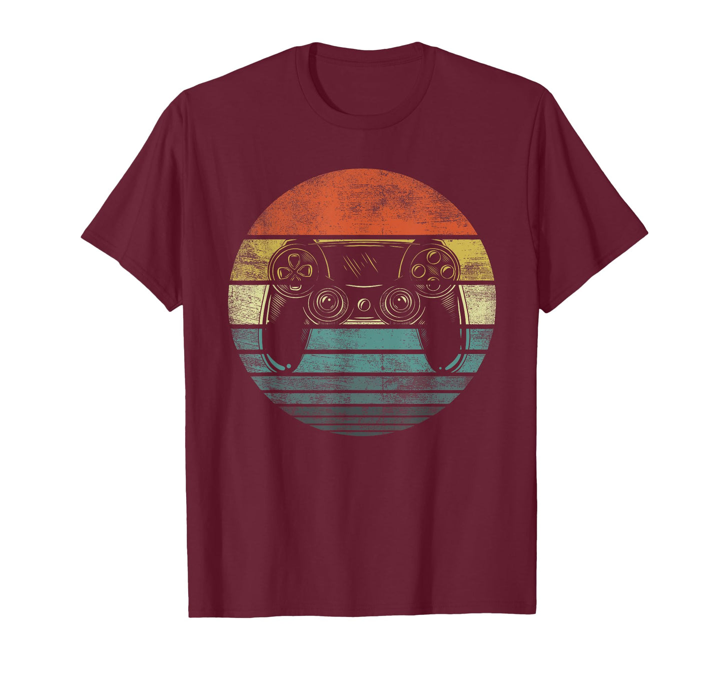 Video Gamer Gifts Funny Retro Video Game Controller Gaming T-Shirt