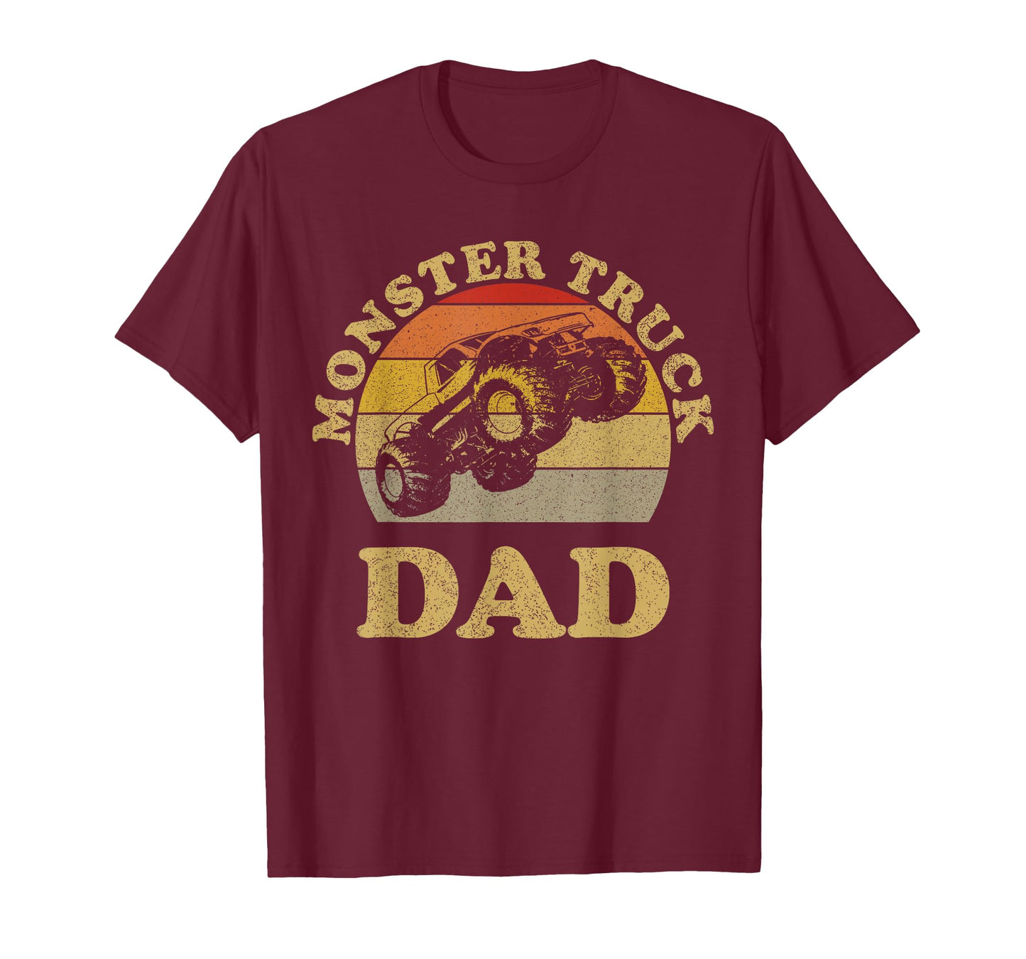Monster Truck Dad Shirt Retro Vintage Monster Truck Shirt T-Shirt
