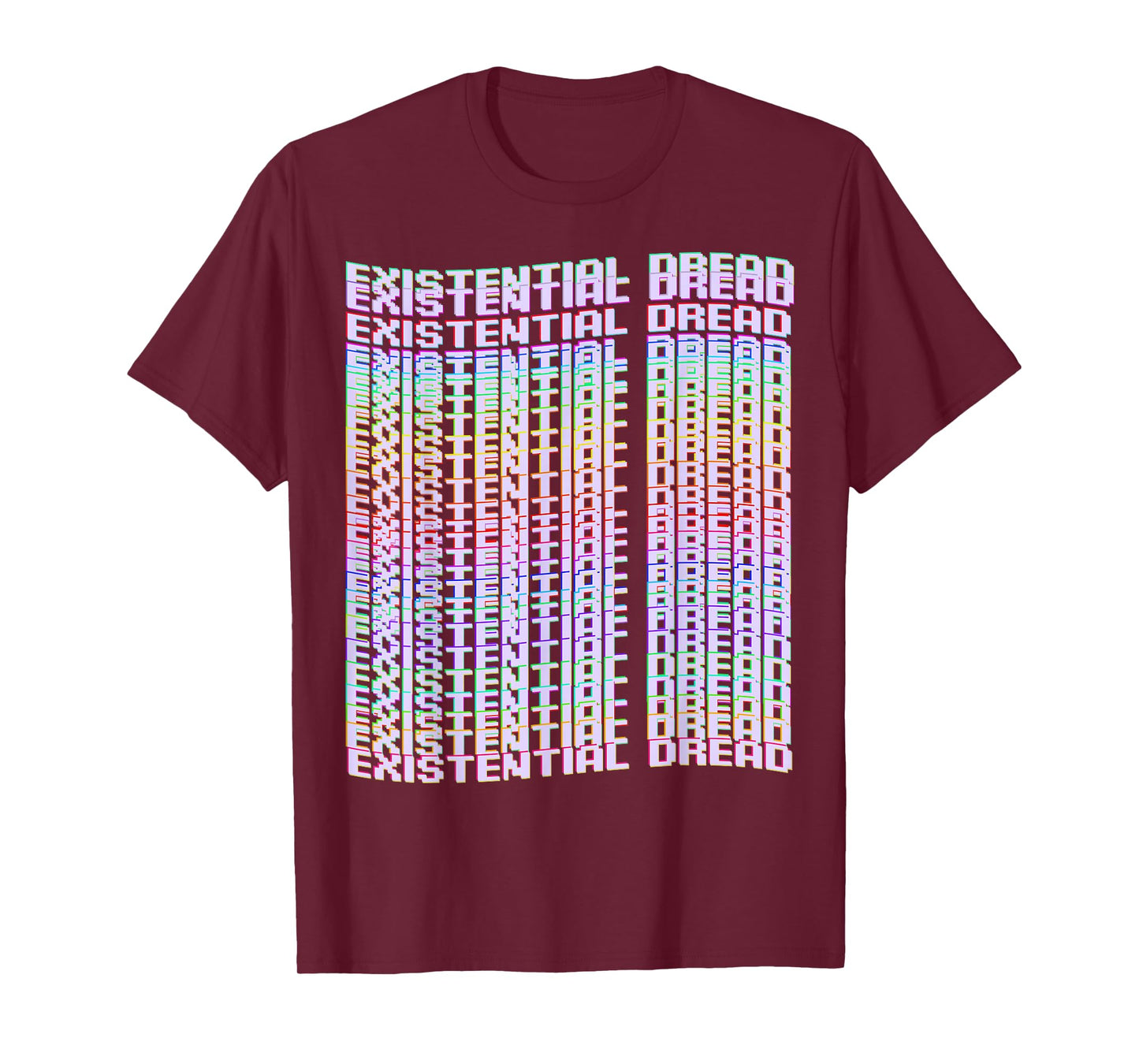 Existential Dread Vaporwave Streetwear Aesthetic Cyberpunk T-Shirt