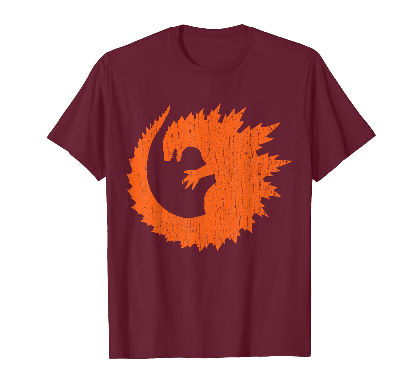 Halloween Prehistoric Kaiju Sea Monster Pumpkin JackOLantern T-Shirt