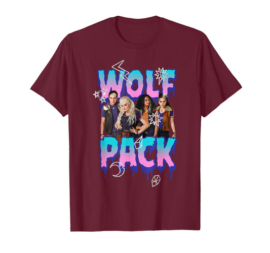 Disney Zombies Wolf Pack Group Poster T-Shirt