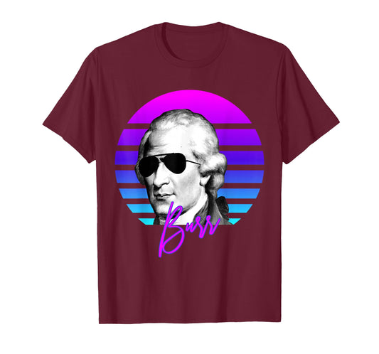 Aaron Burr Vaporwave American History Aaron Burr T-Shirt
