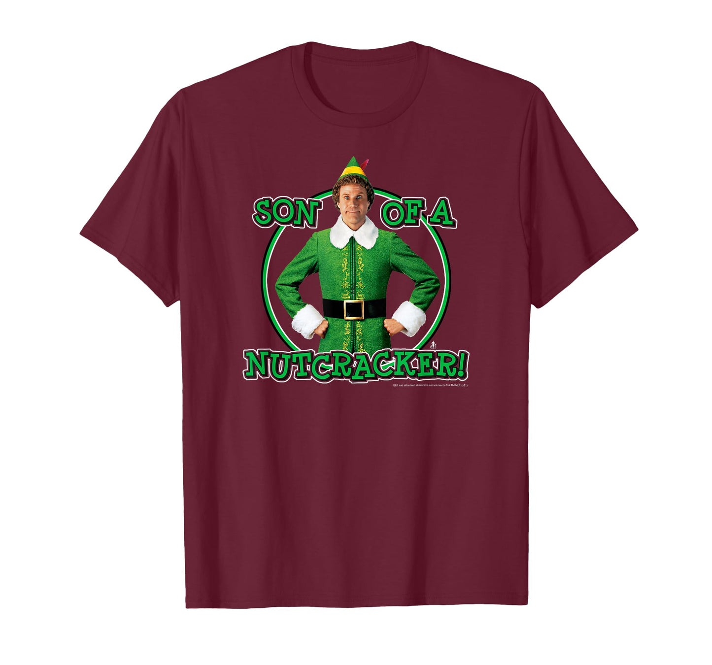 Elf Circle Buddy Son of a Nutcracker Funny Christmas T-Shirt