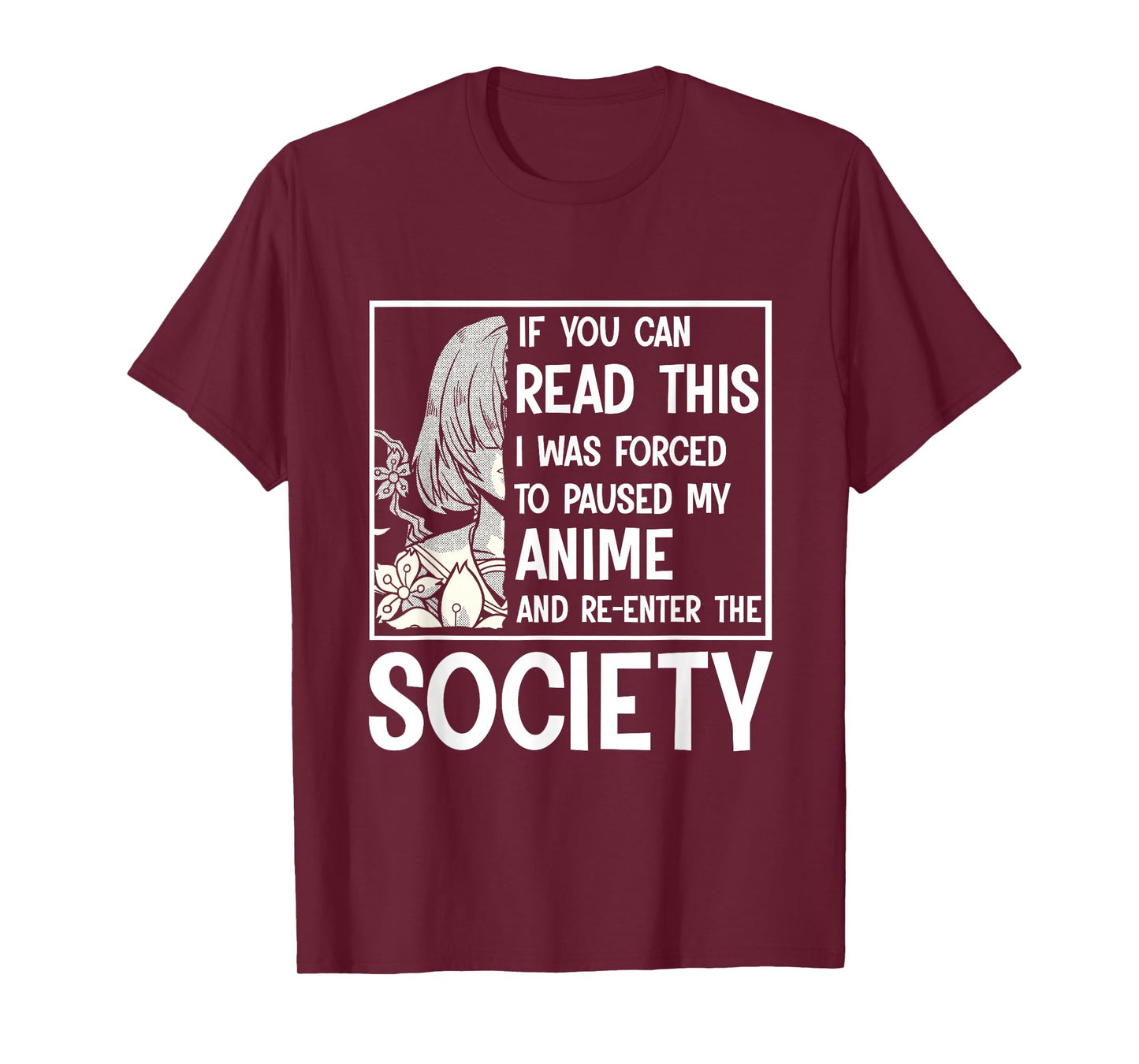 Watching Anime - Waifu Anime Stuff T-Shirt