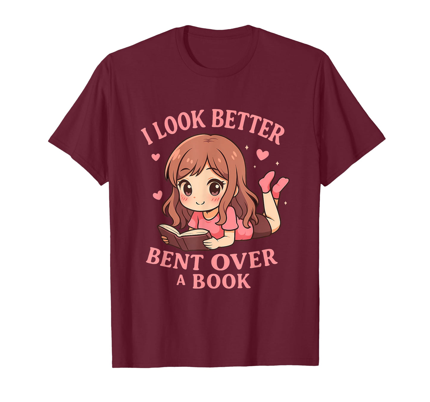 Cute Reading Outfit Funny Book Lover Tee for Women Who Read T-Shirt
