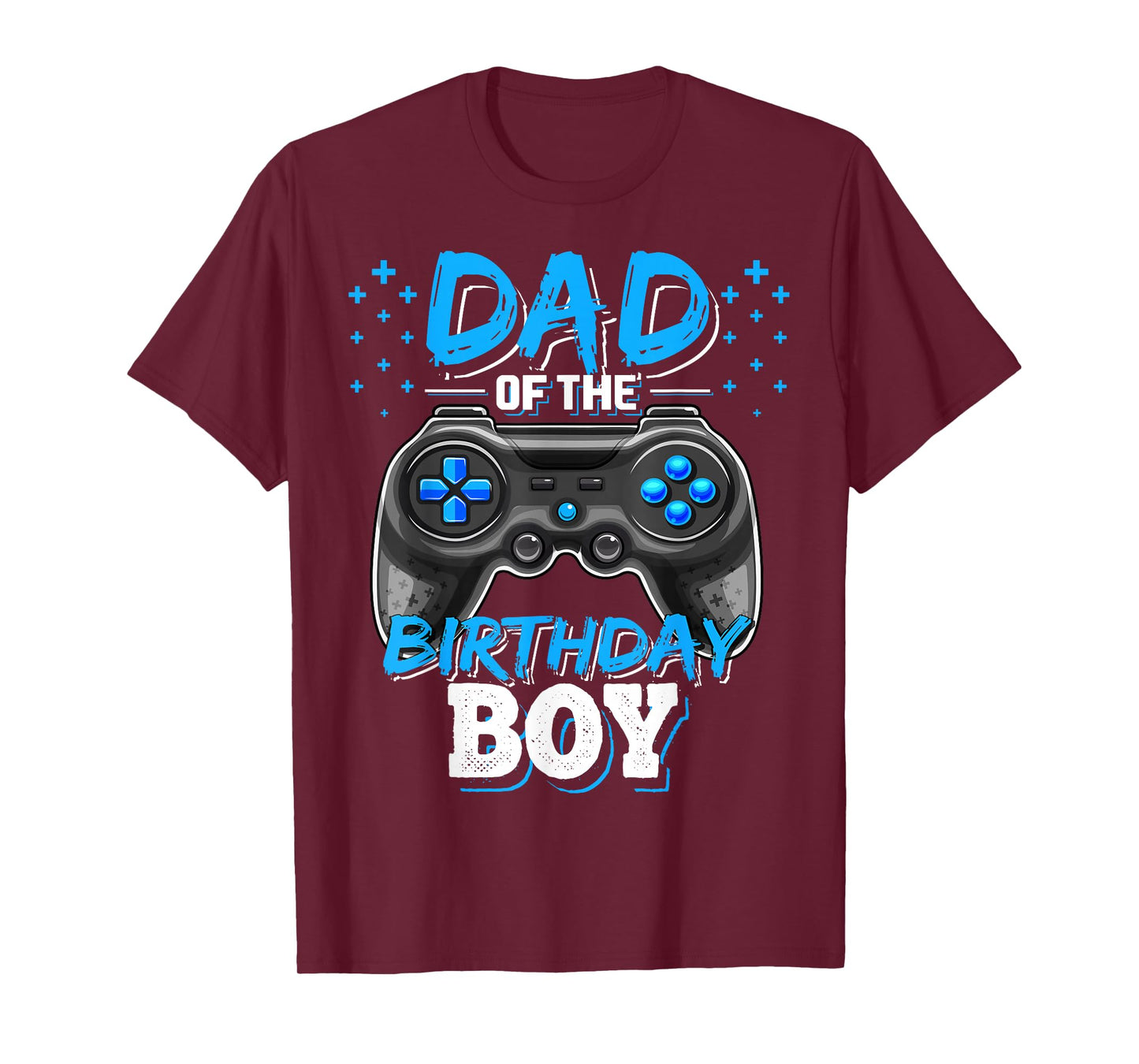 Dad of the Birthday Boy Matching Video Gamer Birthday Party T-Shirt