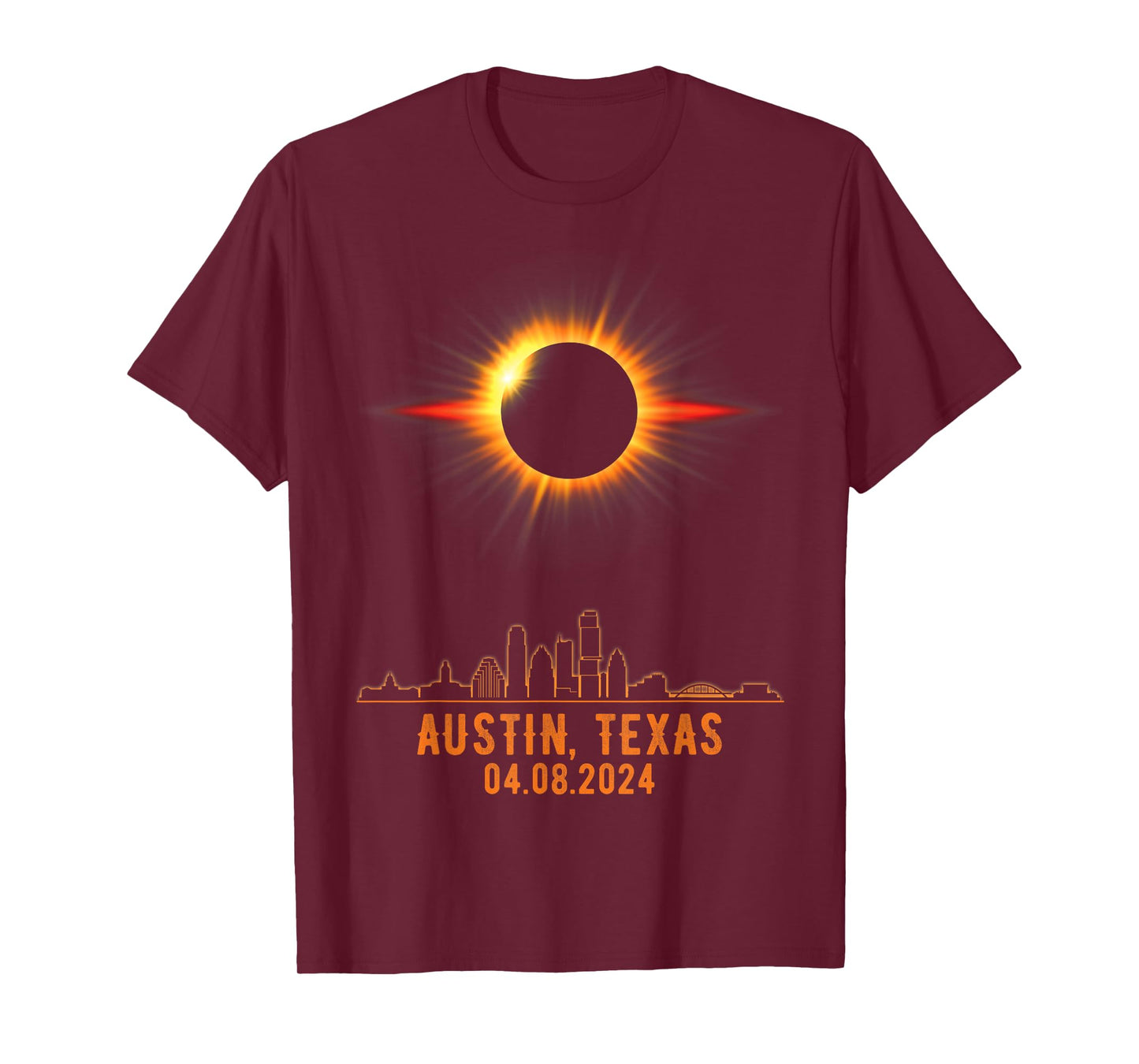 Total Solar Eclipse 04.08.2024 Austin, Texas T-Shirt