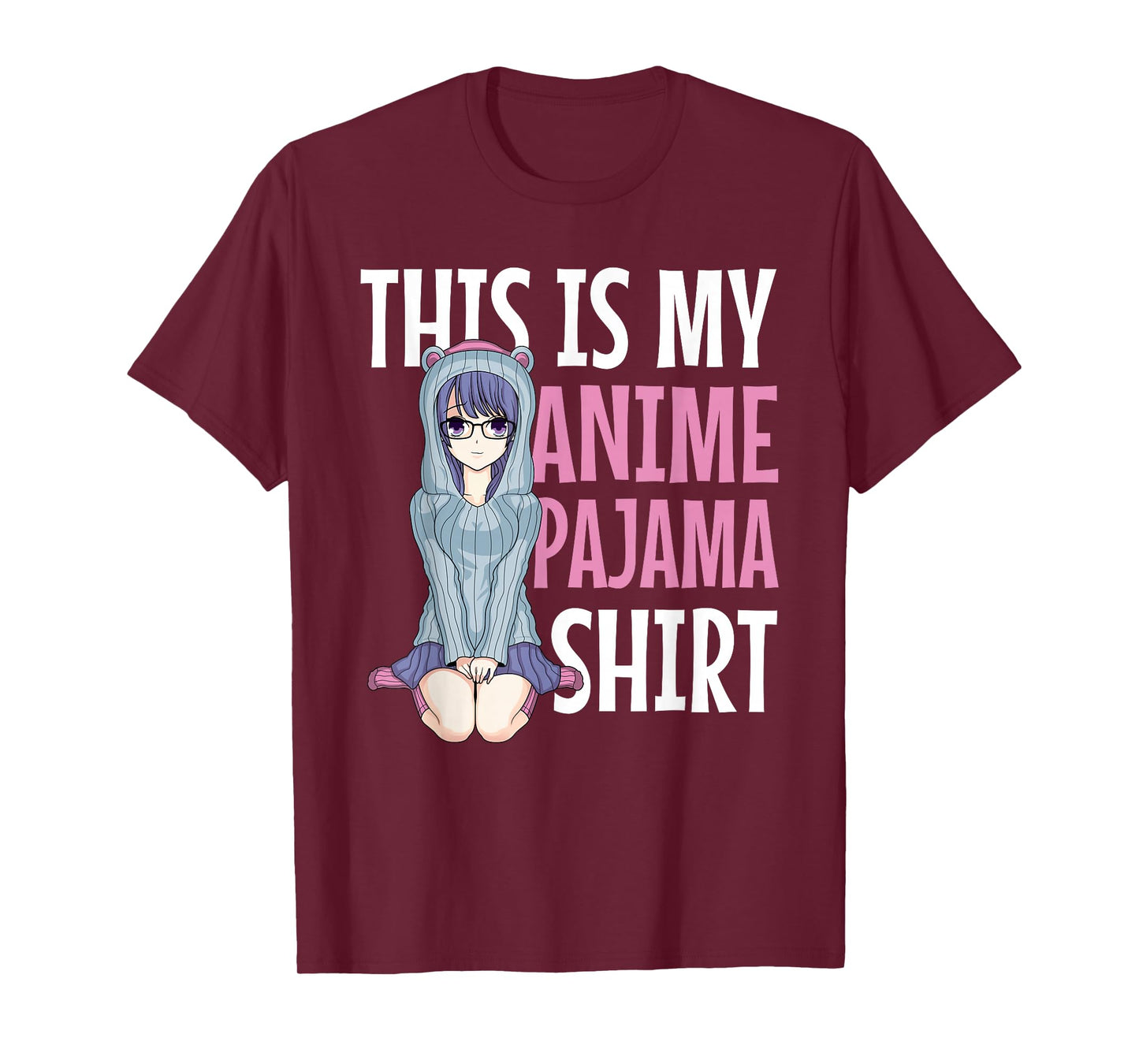 This is My Anime Pajama Shirt - Pajamas for Teen Girls Gift T-Shirt