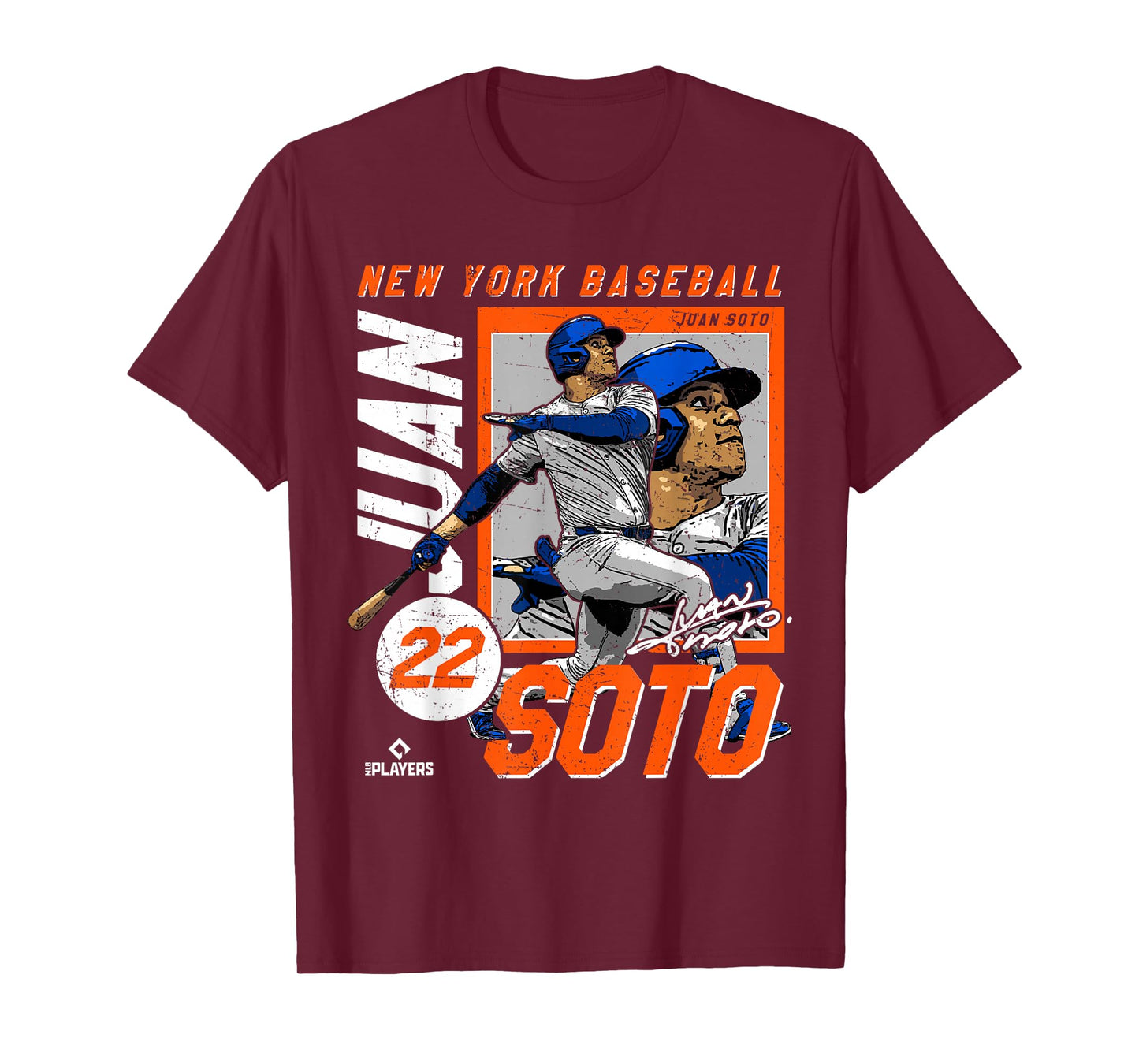 Juan Soto | New York MLB Baseball Players| MLBJSO205M T-Shirt