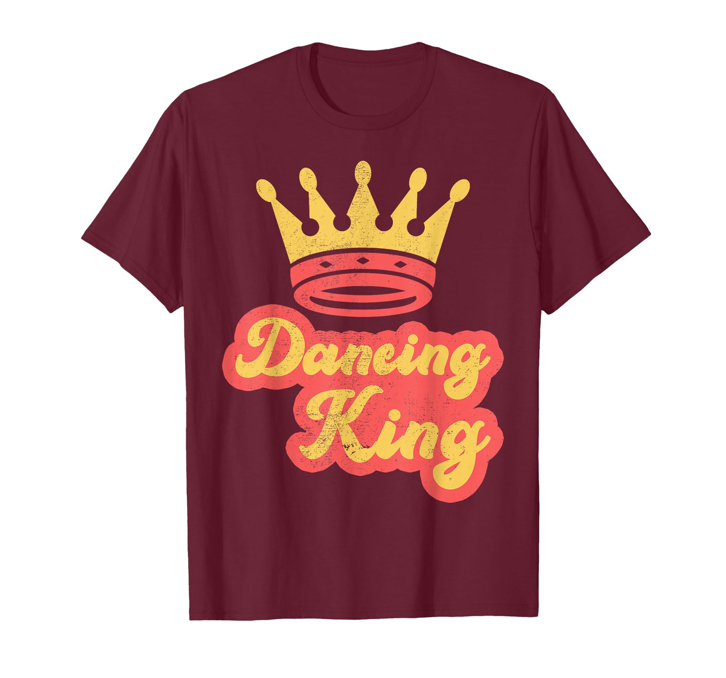 Dancing King Vintage Retro 70s Dancing T-Shirt