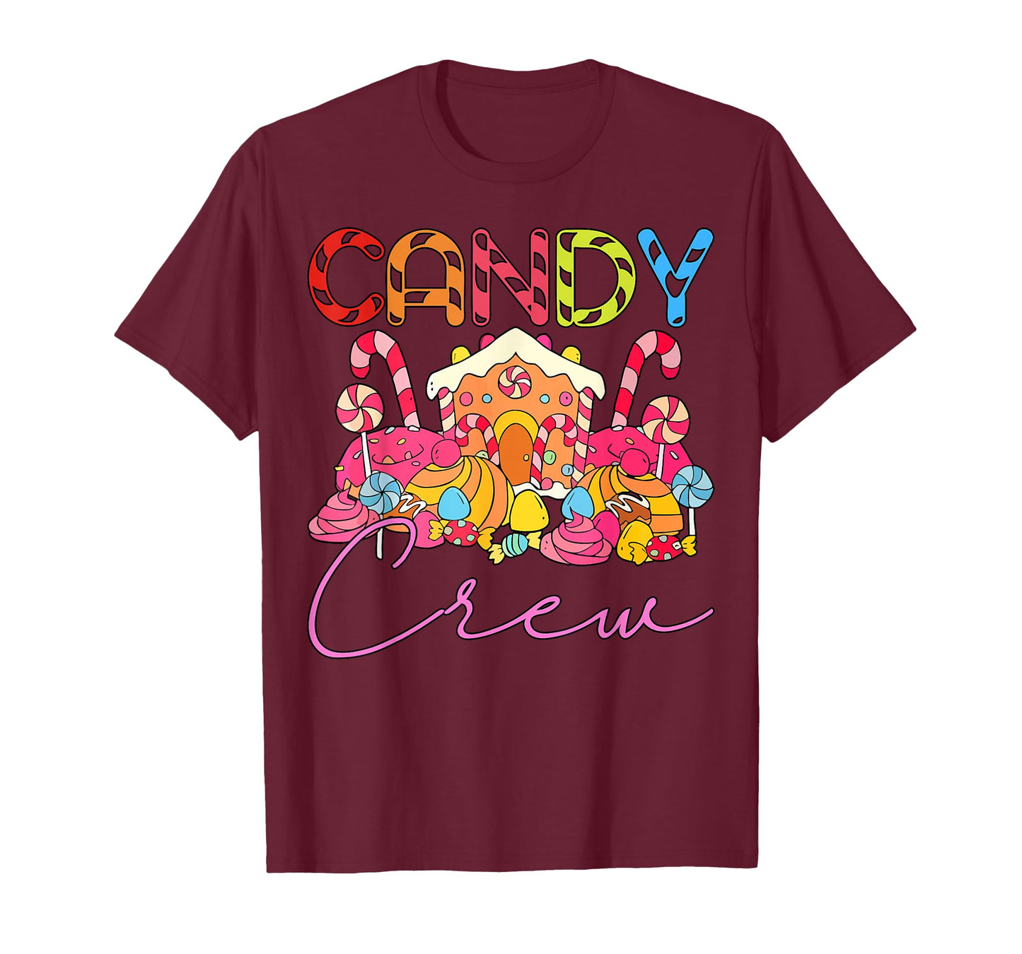 Candy Crew Candy Costume Women Candy Land Sweetie T-Shirt