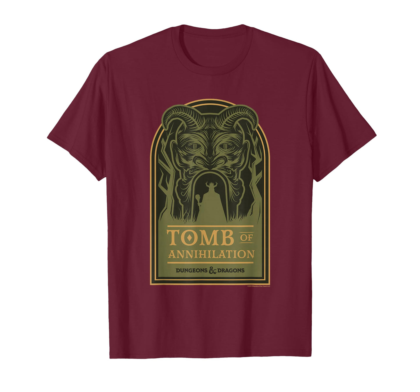 Dungeons & Dragons Tomb Of Annihilation Acererak Cover T-Shirt