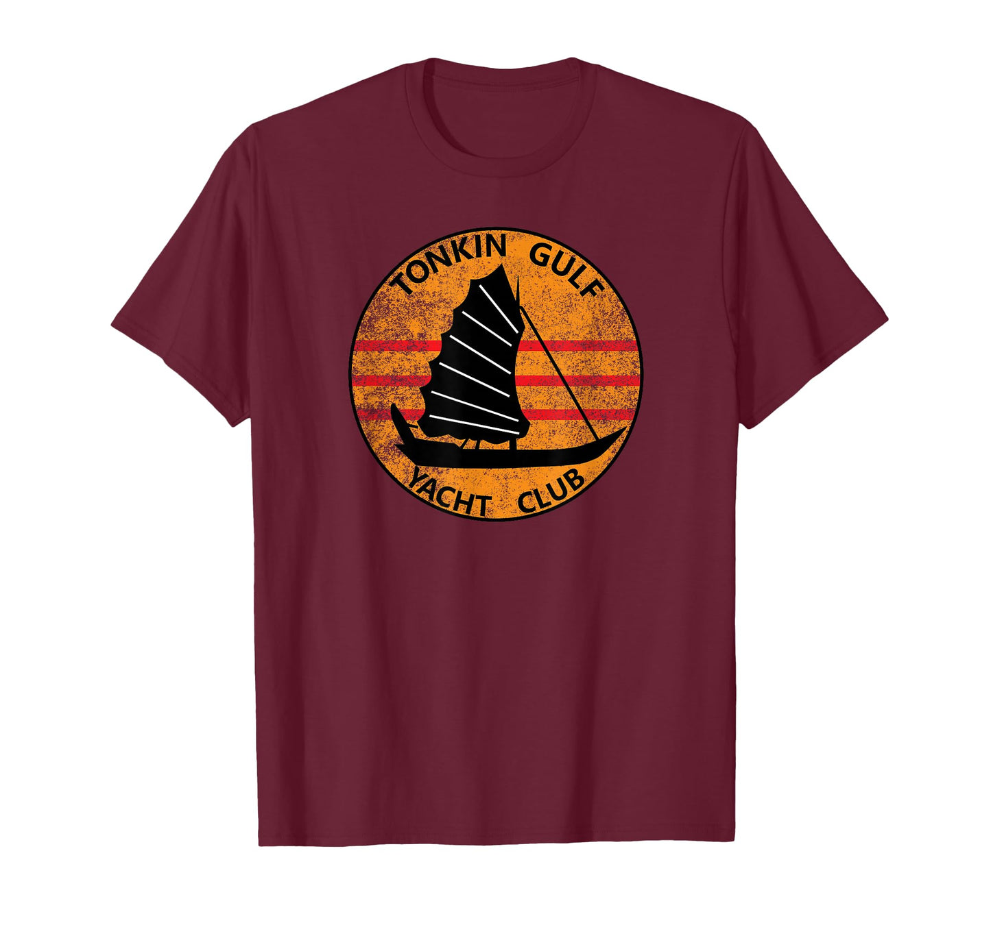 Tonkin Gulf Yacht Club 7th Fleet Vietnam Patch Tonkin Gulf T-Shirt Small