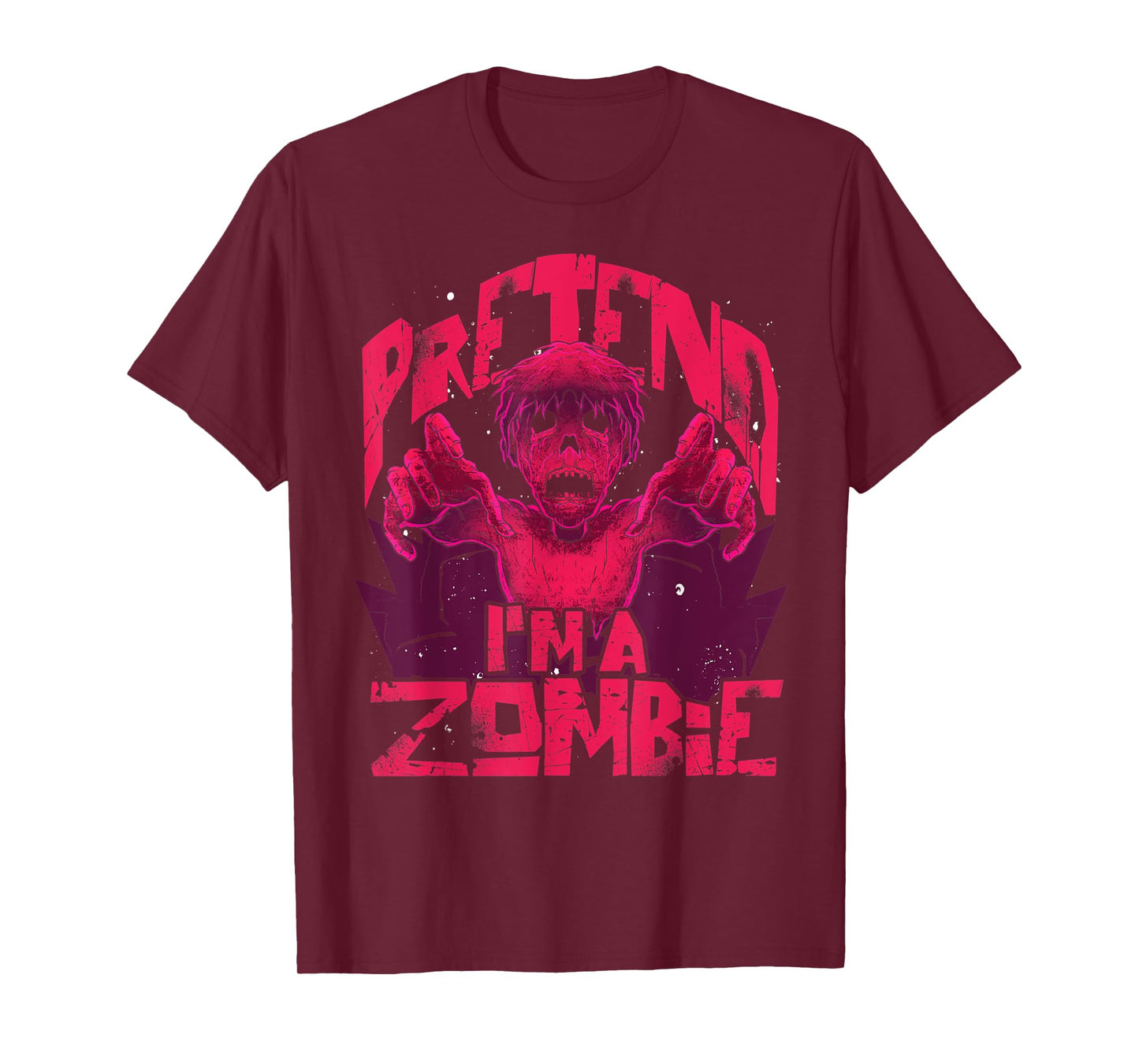 Pretend Im A Zombie Halloween Costume Funny Zombie T-Shirt