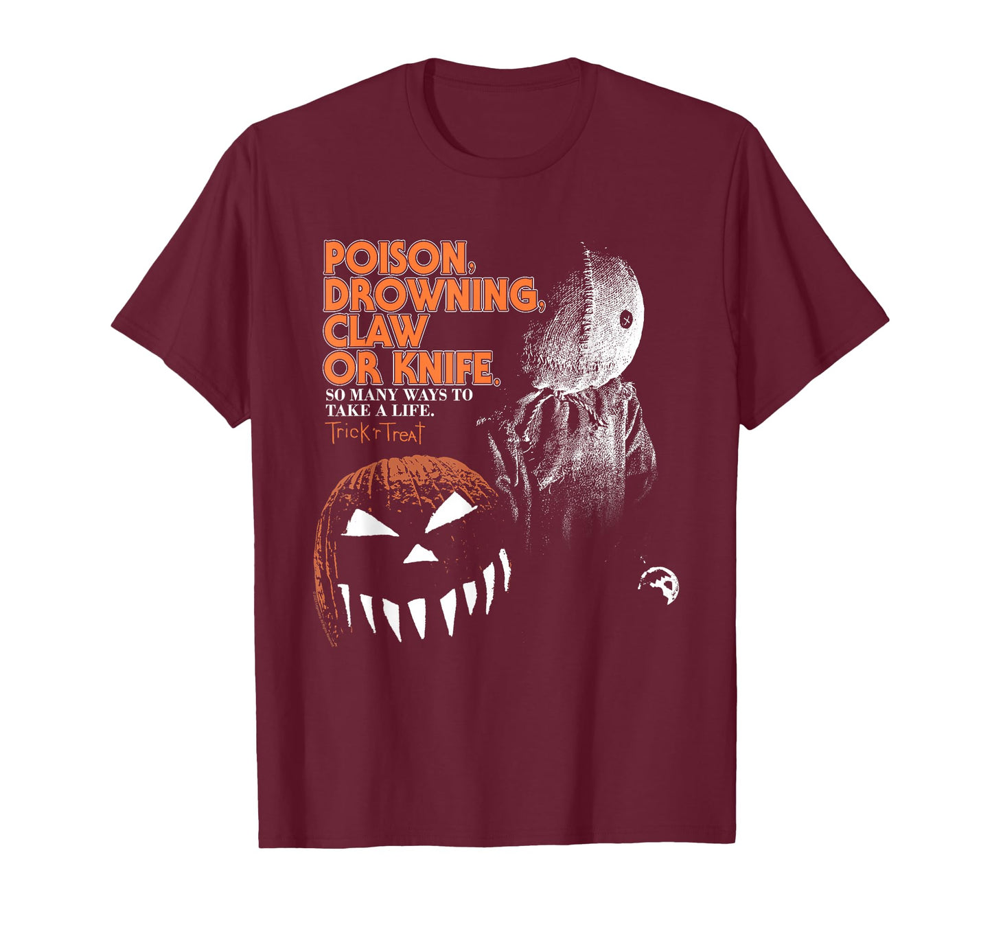 Trick 'r Treat Sam and Pumpkin Rhyme Halloween Horror Movie T-Shirt