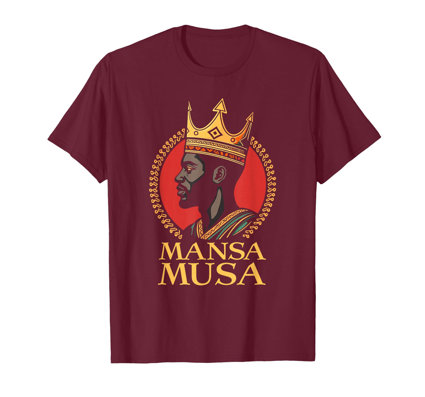 Mansa Musa African King Richest Man in History Mali Empire T-Shirt