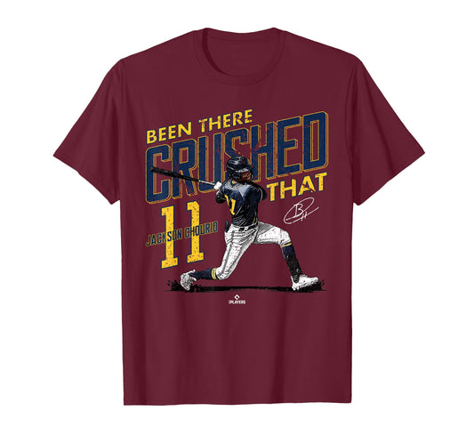 Been There Crushed That Jackson Chourio Milwaukee MLBPA T-Shirt
