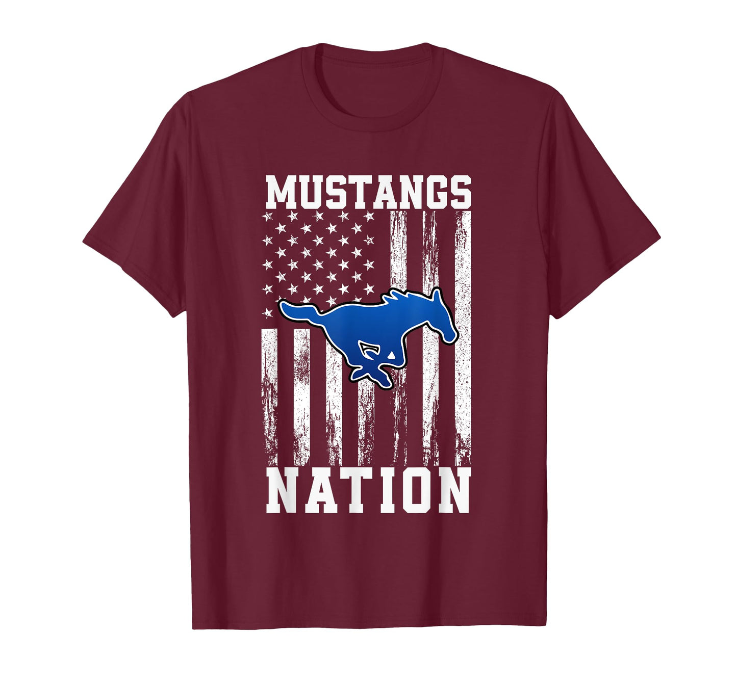 Tuslaw Mustangs Logo Nation HS T-Shirt
