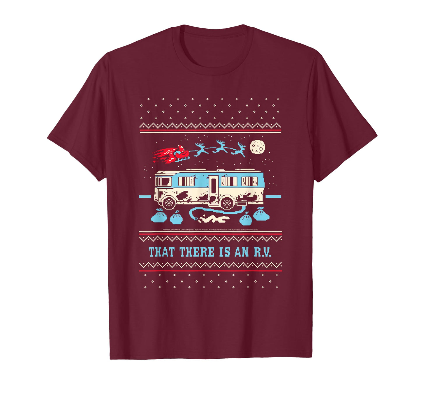 Christmas Vacation That There is an RV Ugly Sweater Holiday T-Shirt