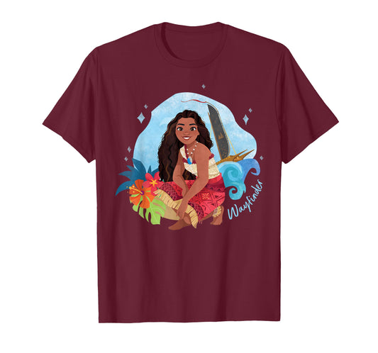 Disney Moana 2 Island Art Wayfinder Moana T-Shirt