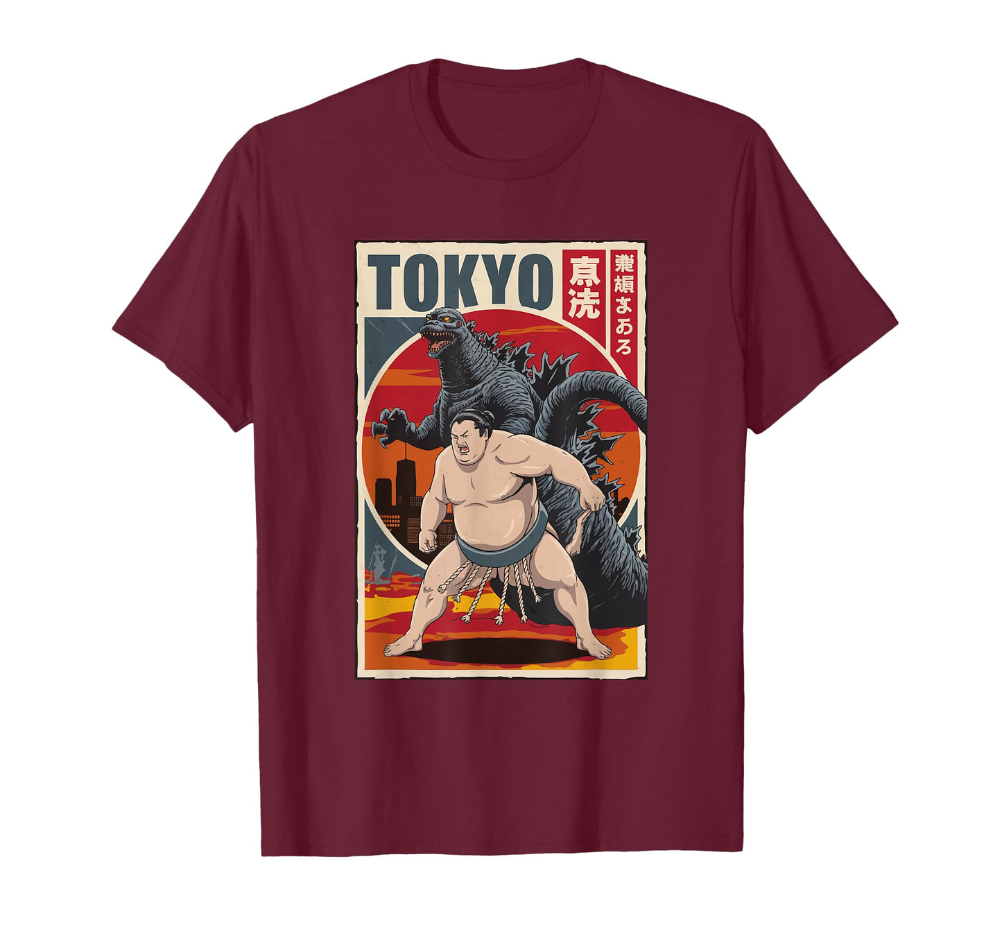 Tokyo Vintage Japanese Sumo T-Shirt