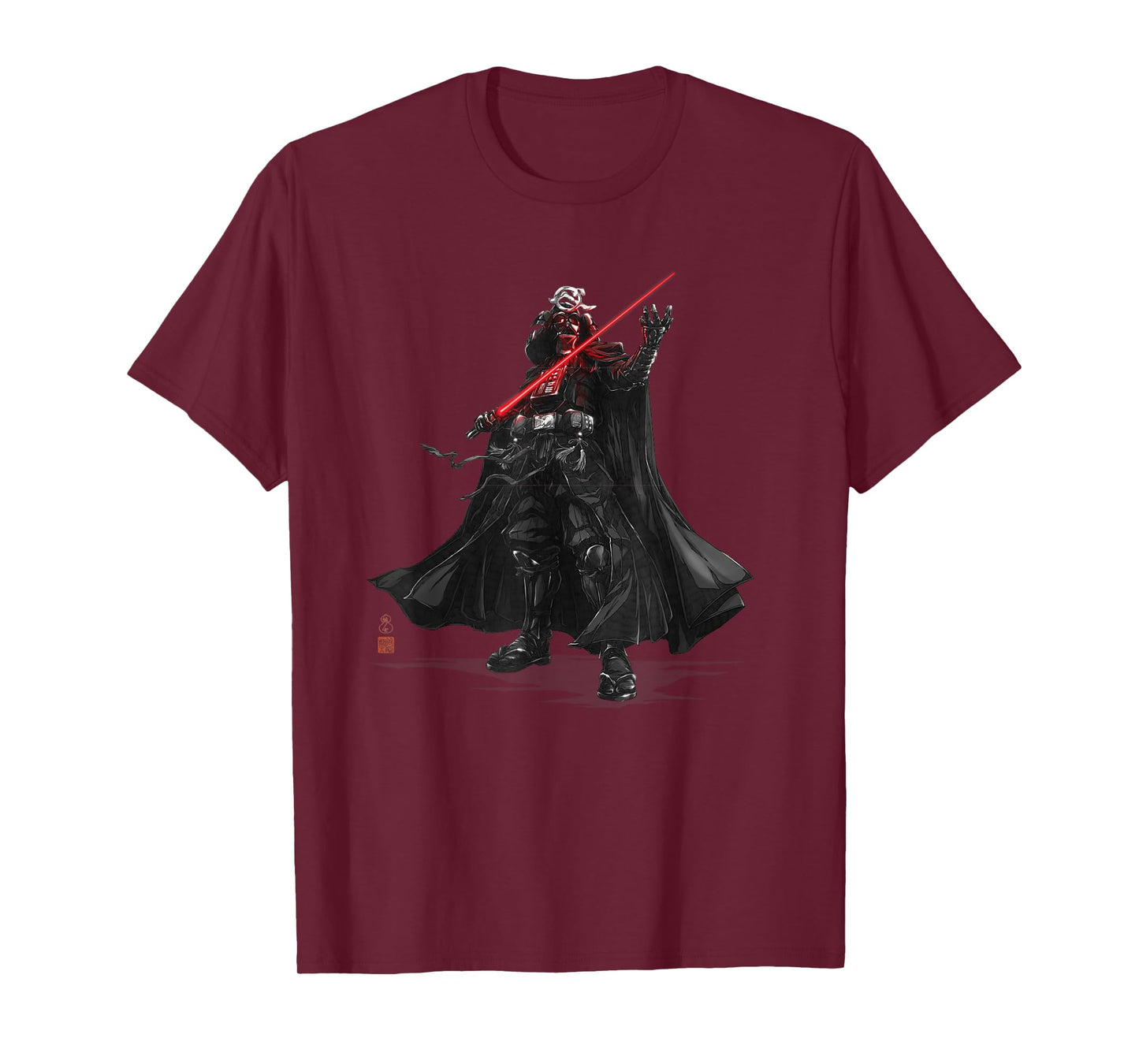 Star Wars: Visions Anime Duel Japanese Samurai Darth Vader T-Shirt