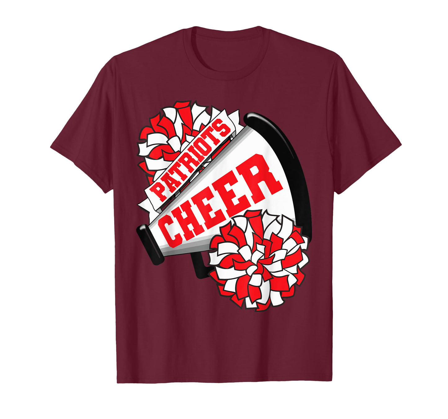 Patriots Cheer Back To School Cheerleading Spirit R T-Shirt