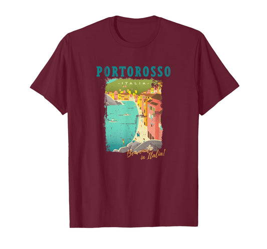 Disney Pixar Luca Portorosso Benvenuto in Italia T-Shirt