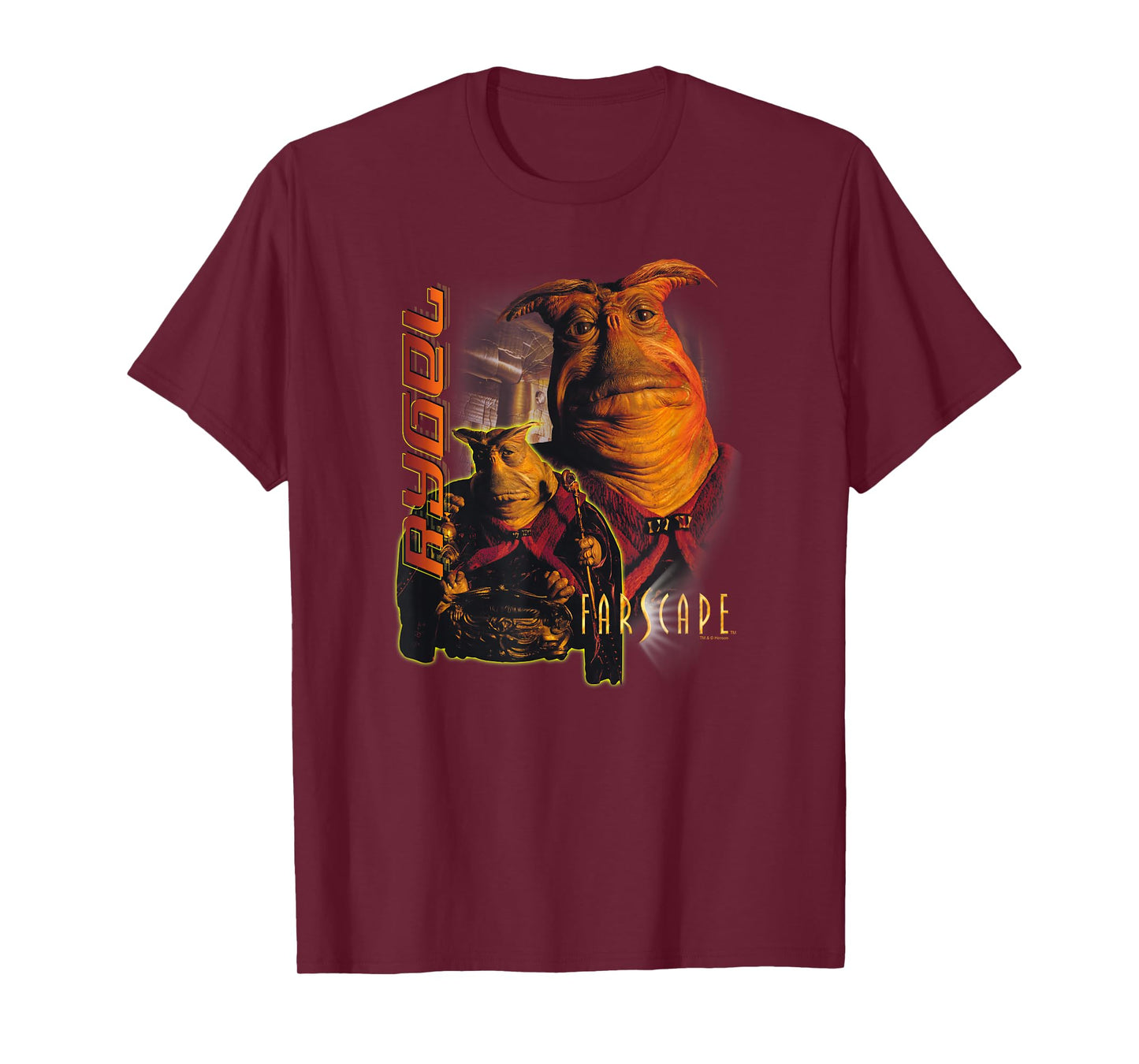 Farscape T-Shirt - Men's Black Small Classic Fit Crew Neck Short Sleeve T-Shirt