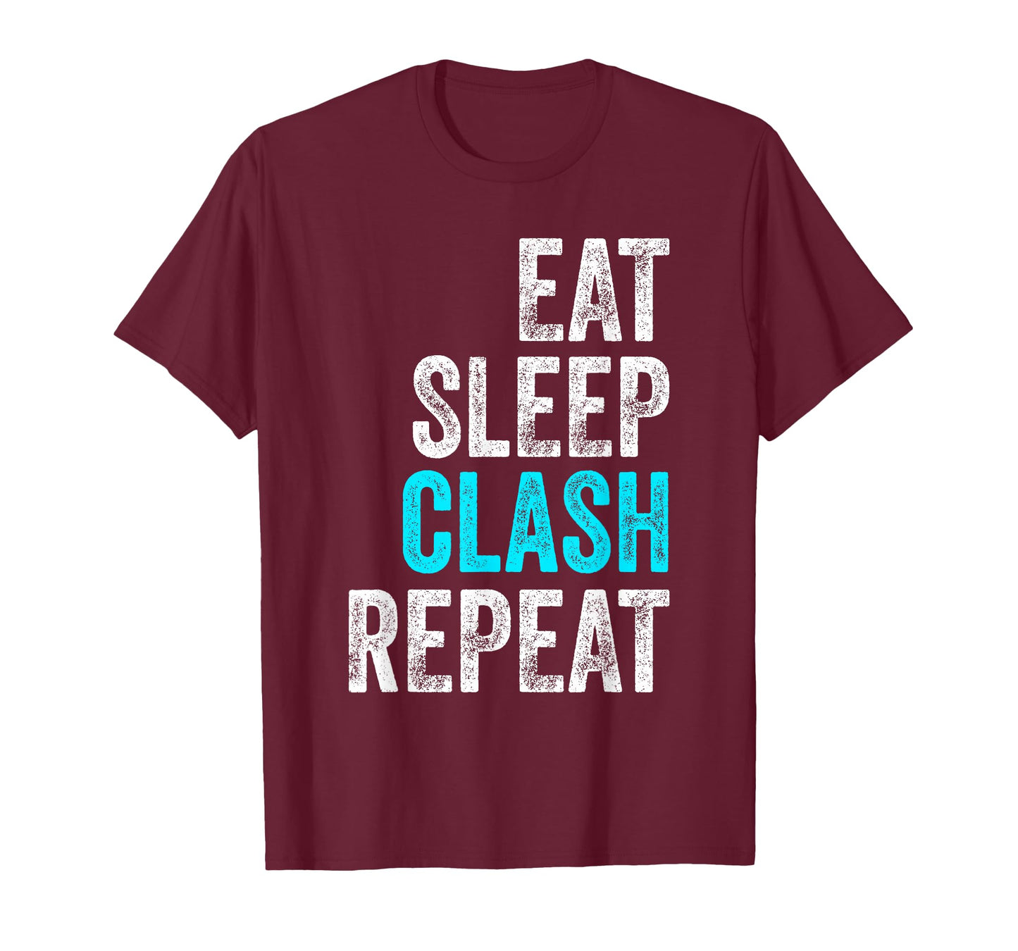 Gaming Clan Shirt Eat Sleep Clash Repeat Clans Clash T-Shirt