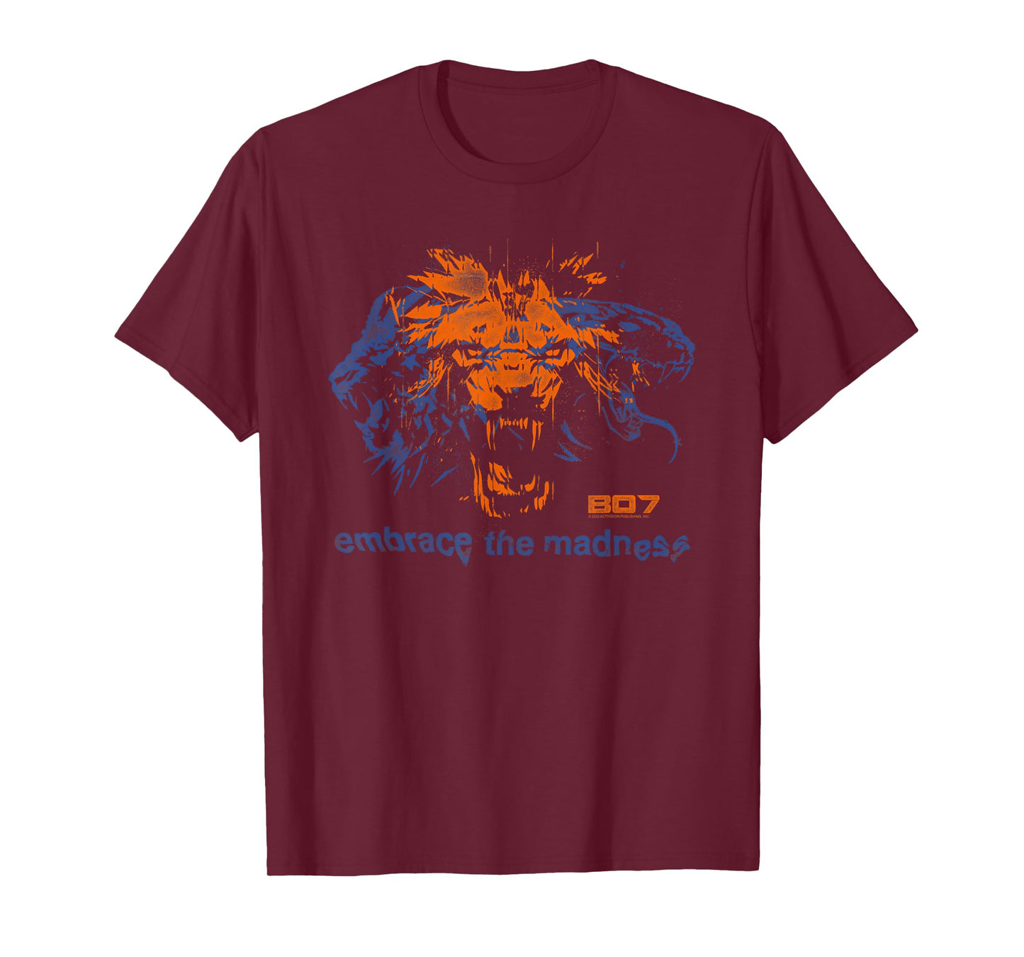 Call of Duty Black Ops 7 Embrace The Madness Video Game T-Shirt