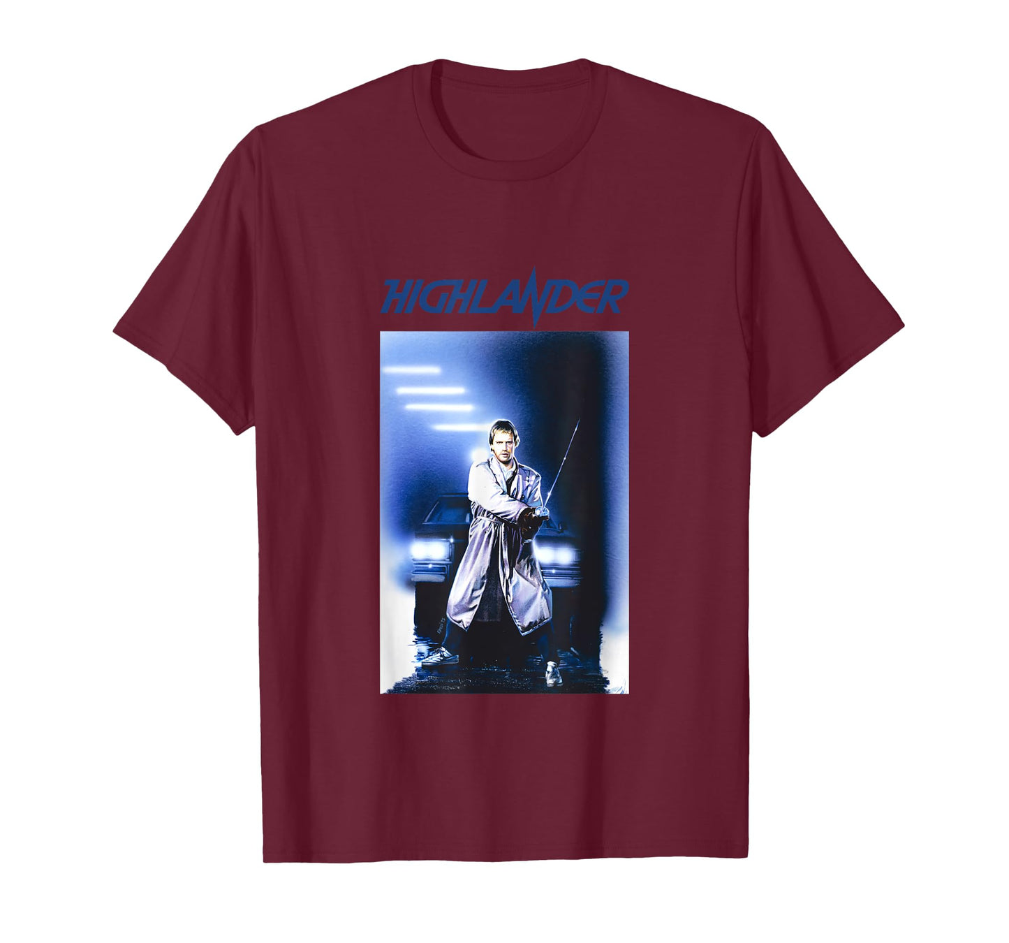 Highlander 1986 Dragon Head Katana T-Shirt