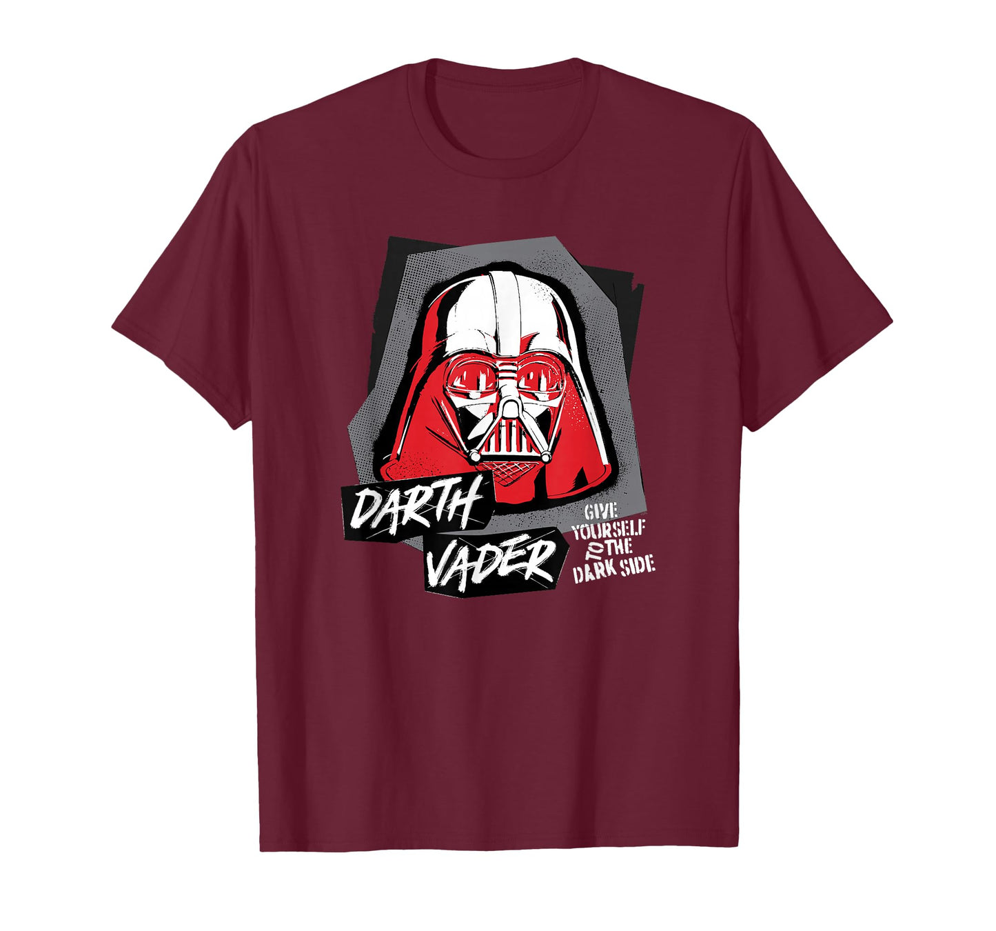 Star Wars Darth Vader Helmet Give Yourself to the Dark Side T-Shirt