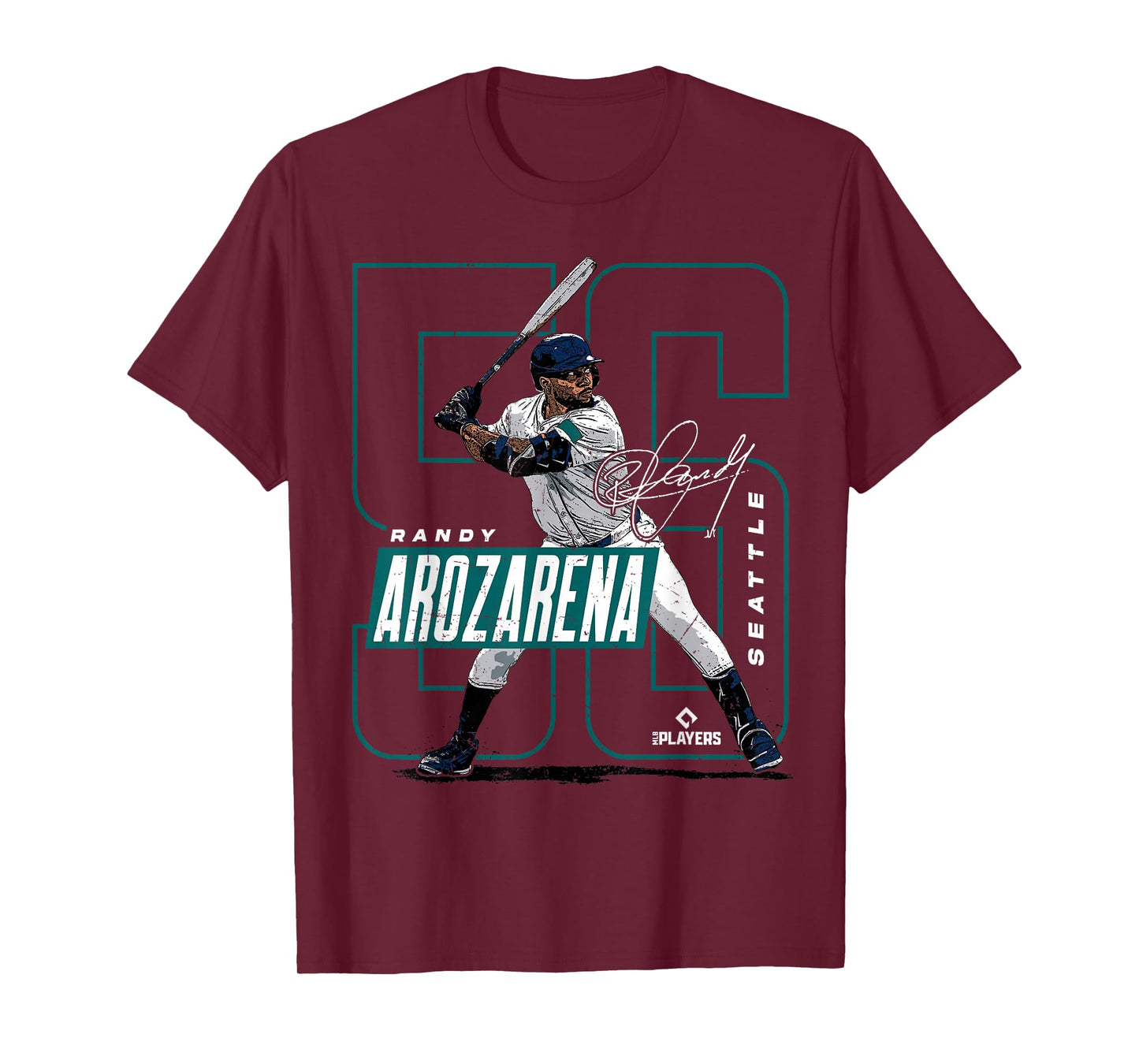 Randy Arozarena | Seattle MLB Baseball Players| MLBRAR204M T-Shirt