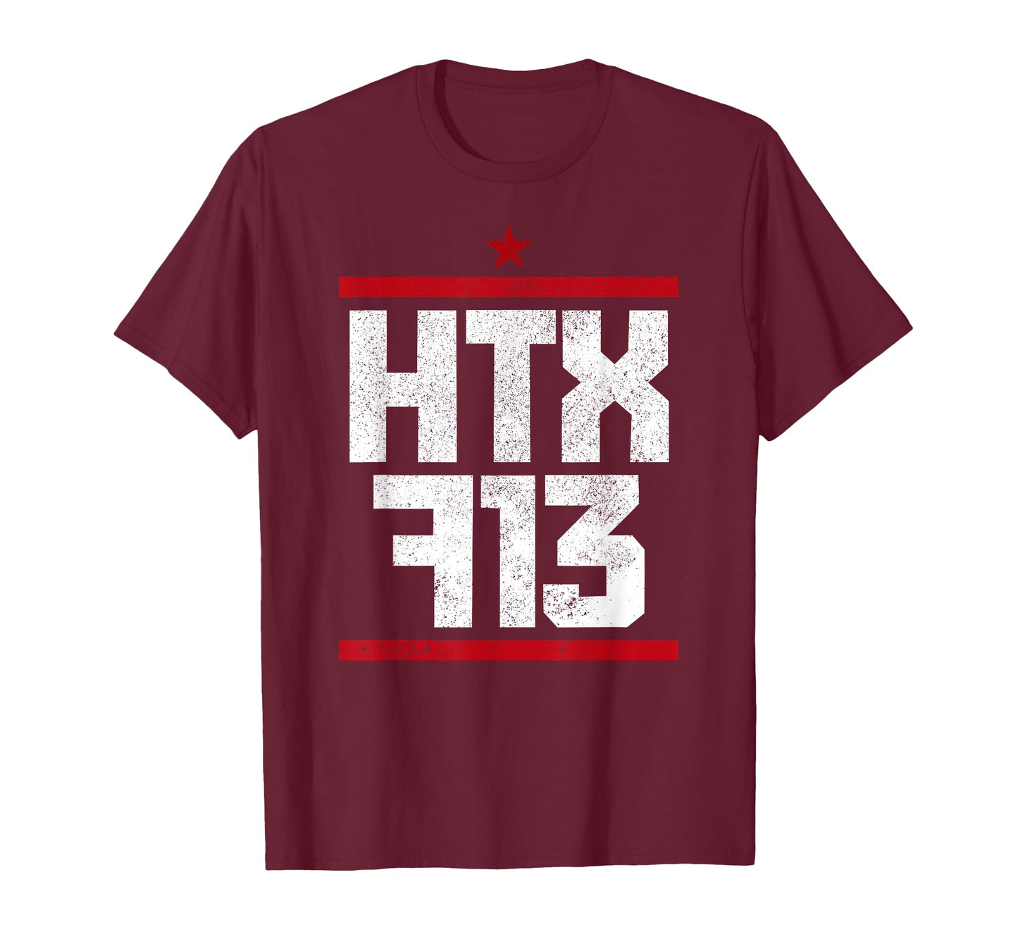 Houston Texas HTX 713 Area Code Vintage Pride T-Shirt