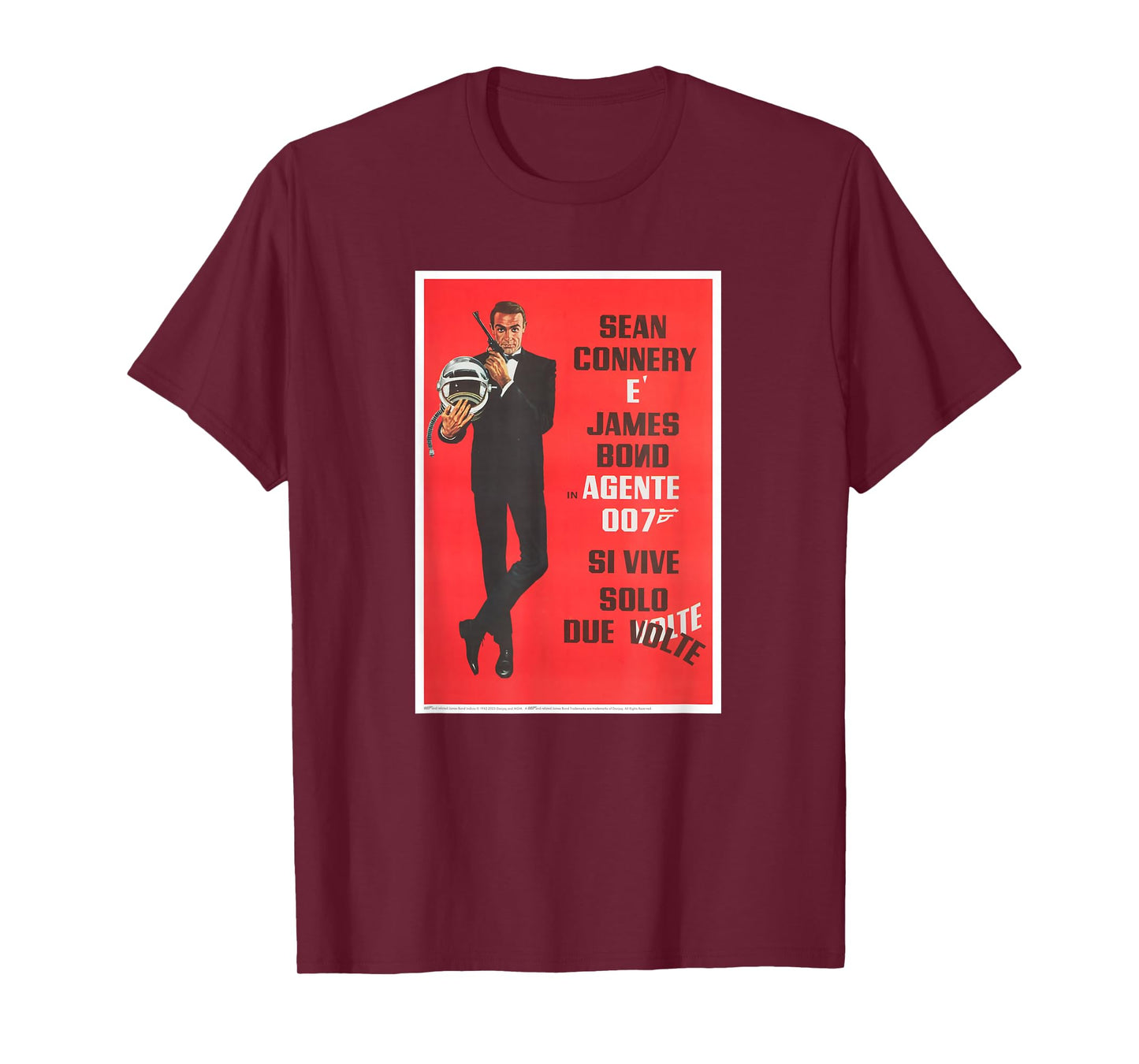 Official James Bond 007 You Only Live Twice T-Shirt