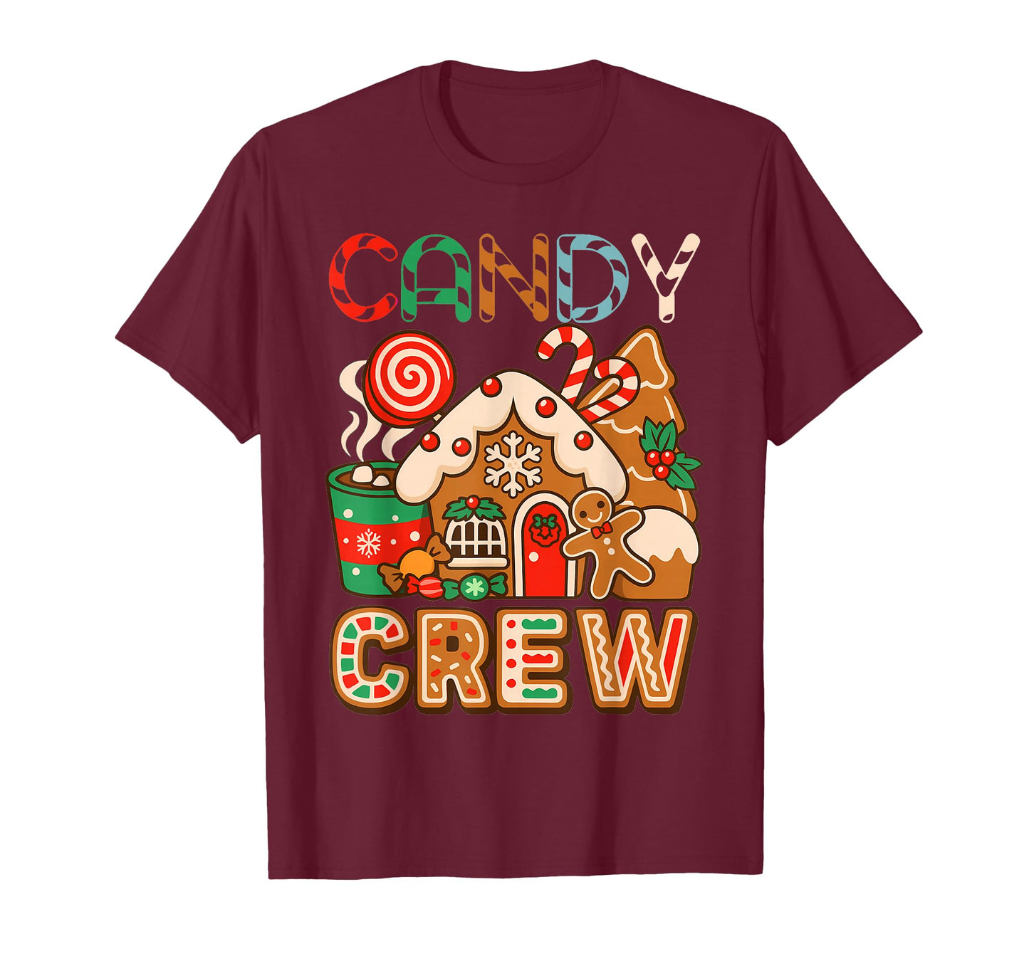 Candy Crew Candy Costume Women Candy Land Kids Sweetie T-Shirt