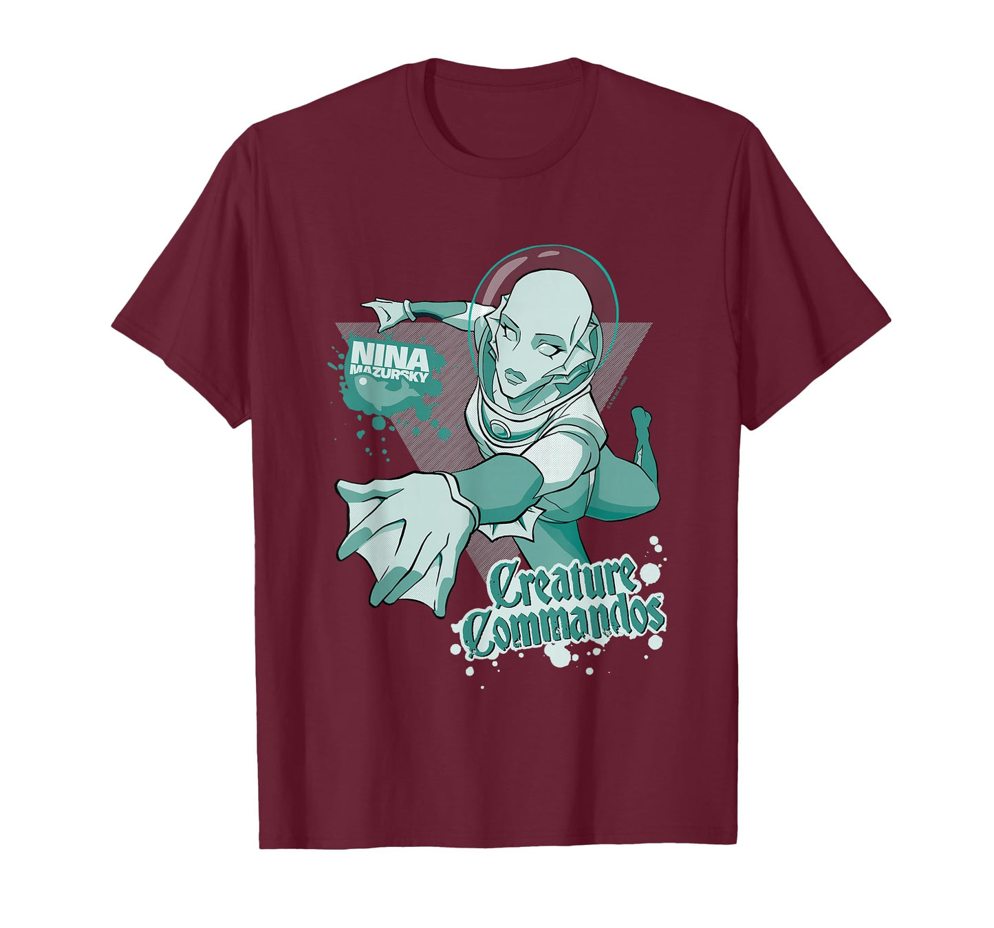 Creature Commandos Nina Mazursky Poster T-Shirt