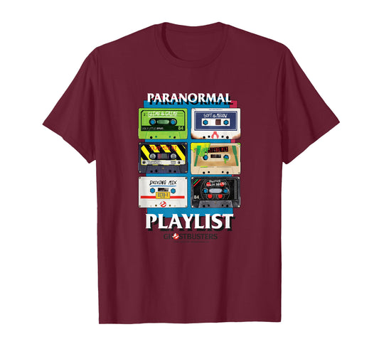 Ghostbusters Paranormal Playlist with Logo T-Shirt