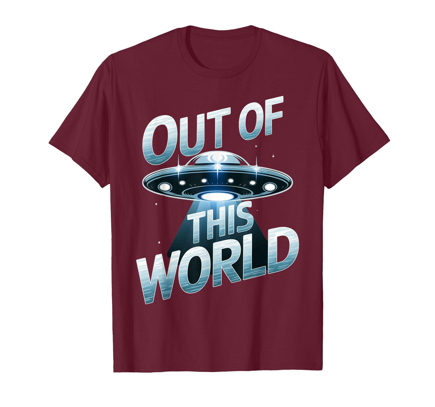 Out of This World UFO Design T-Shirt