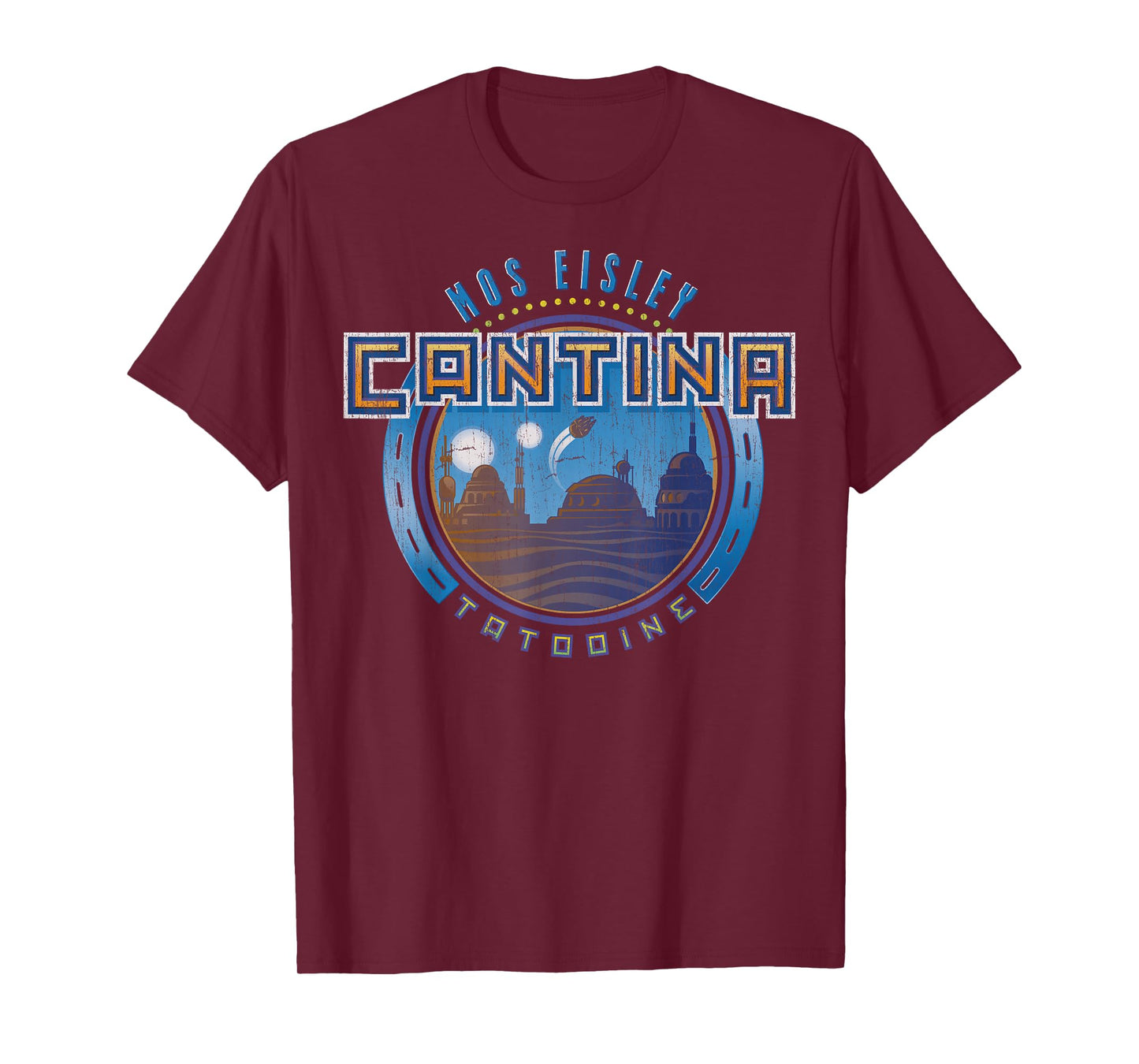 Star Wars Mos Eisley Cantina Badge T-Shirt