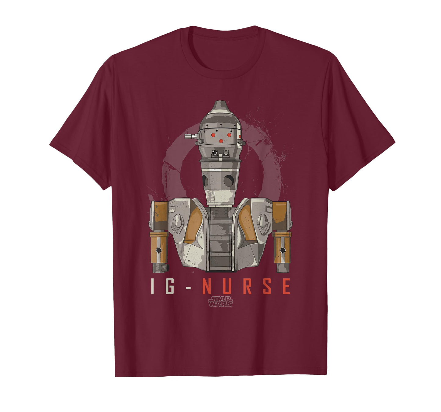 Star Wars The Mandalorian IG-11 Nurse Droid Portrait T-Shirt