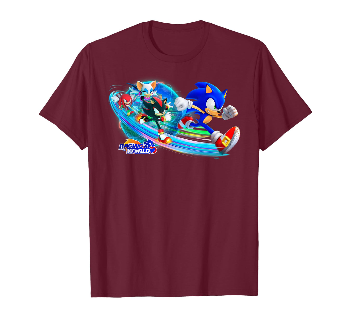Sonic the Hedgehog - Racing Around the World key art T-Shirt