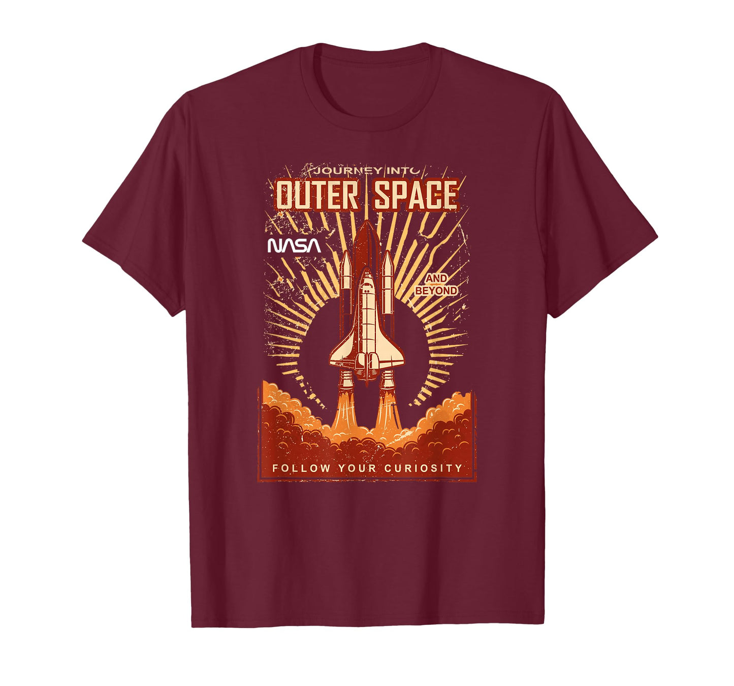 The Outer Space Retro NASA T-Shirt