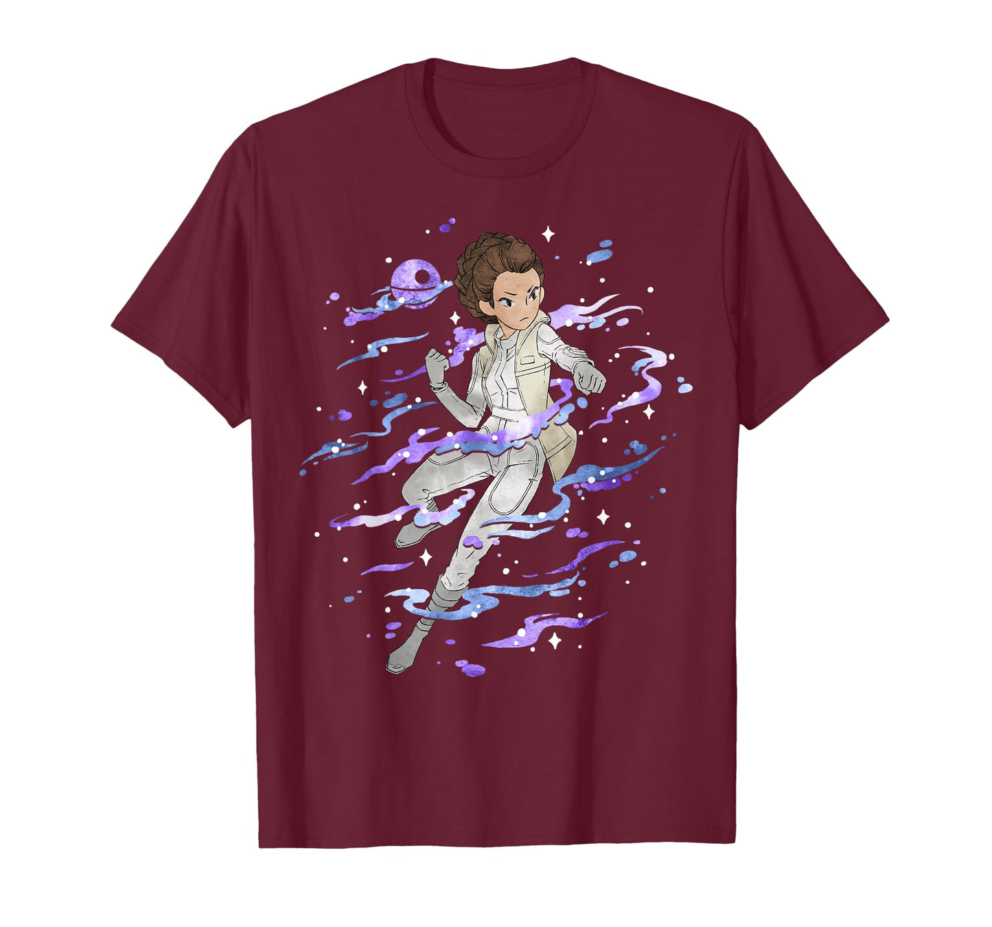 Star Wars: The Empire Strikes Back Princess Leia Anime T-Shirt