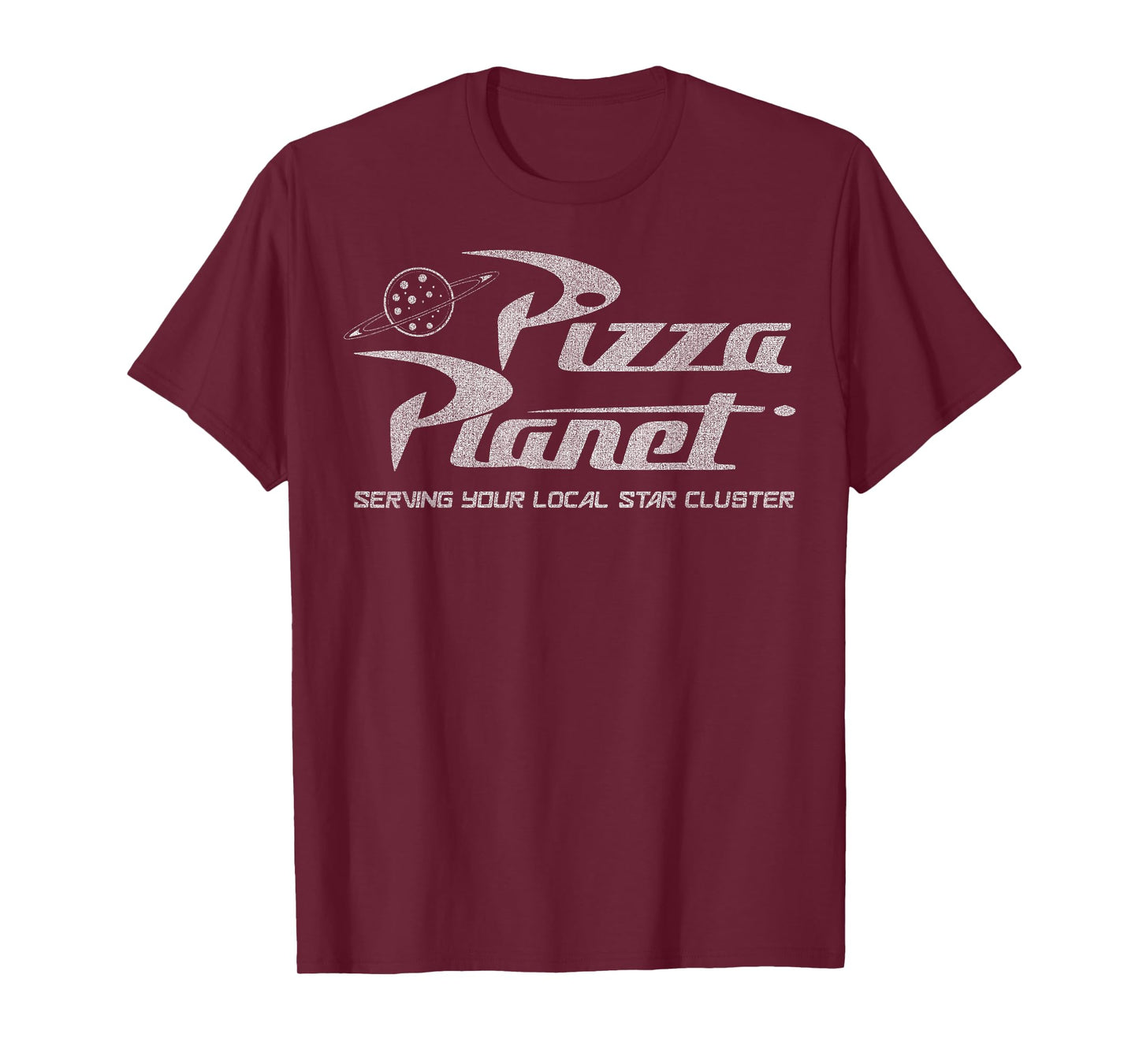Disney Pixar Toy Story Pizza Planet Distressed Logo T-Shirt T-Shirt